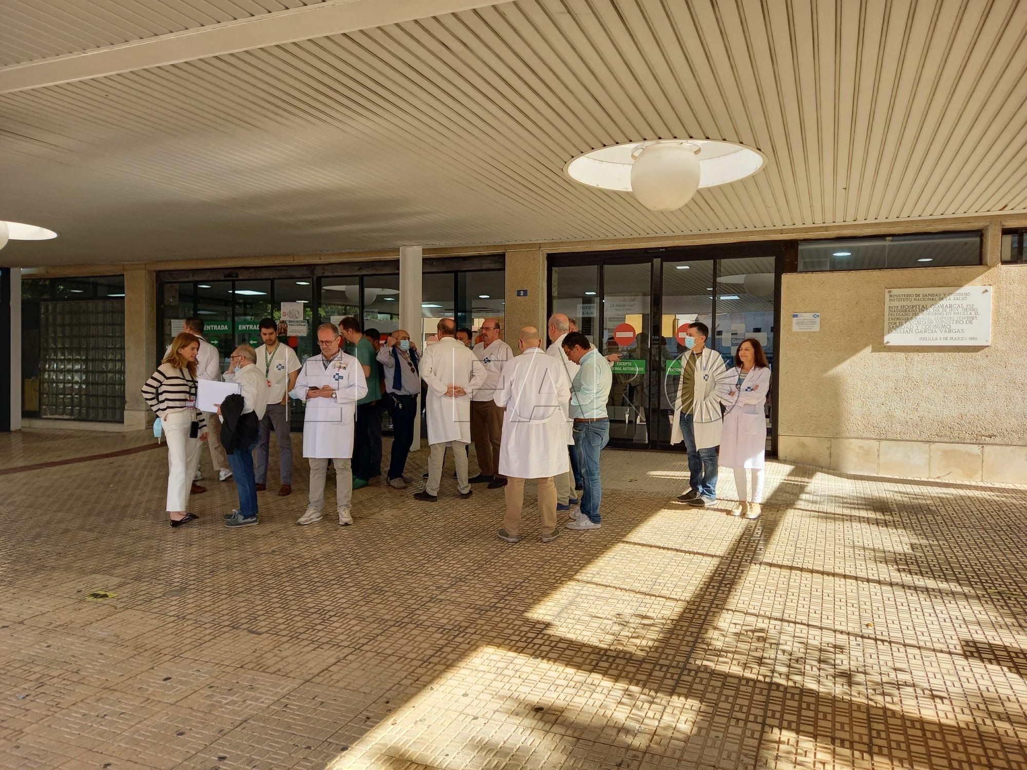 Los médicos hicieron movilizaciones