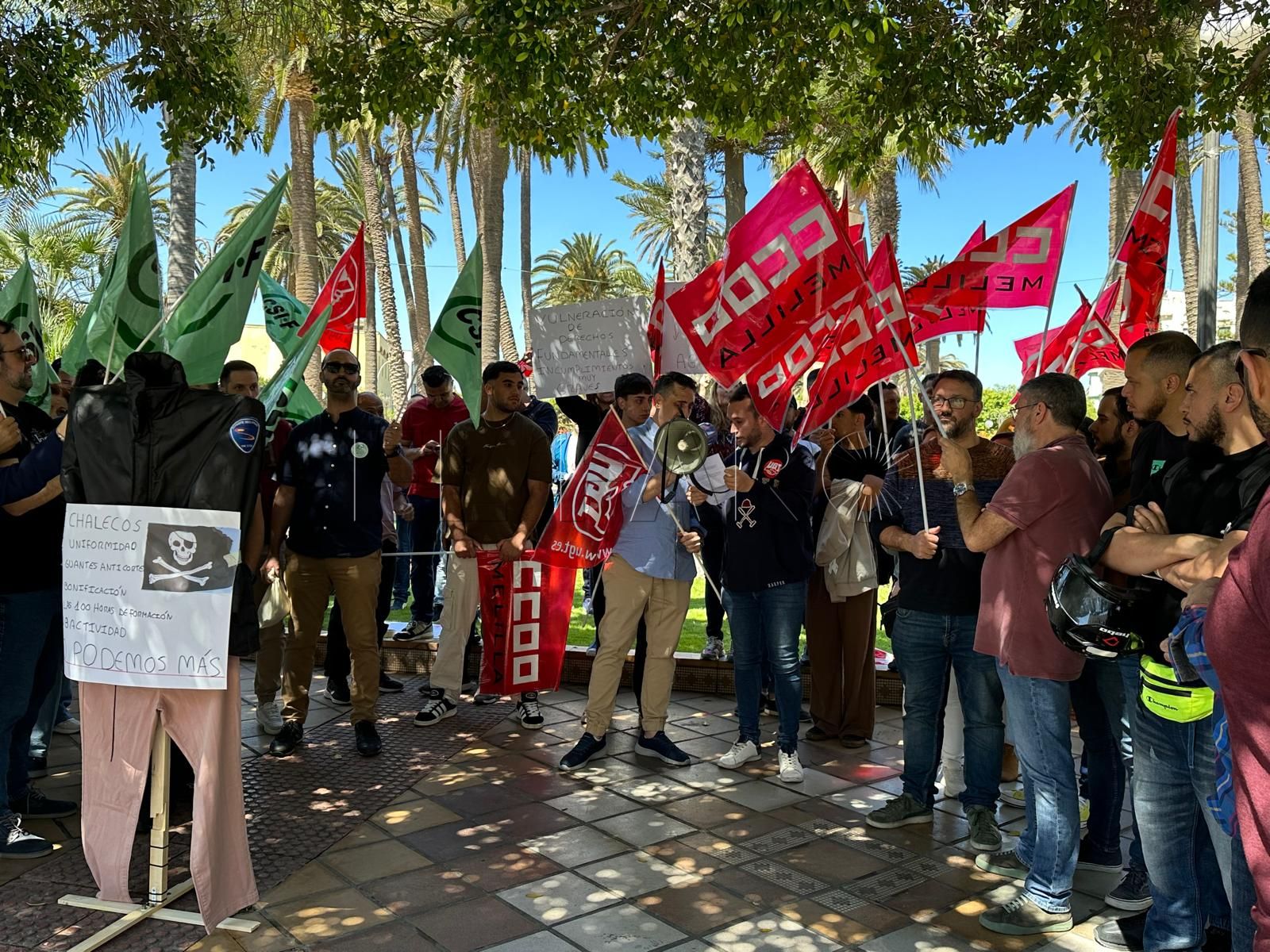 Concentración vigilantes