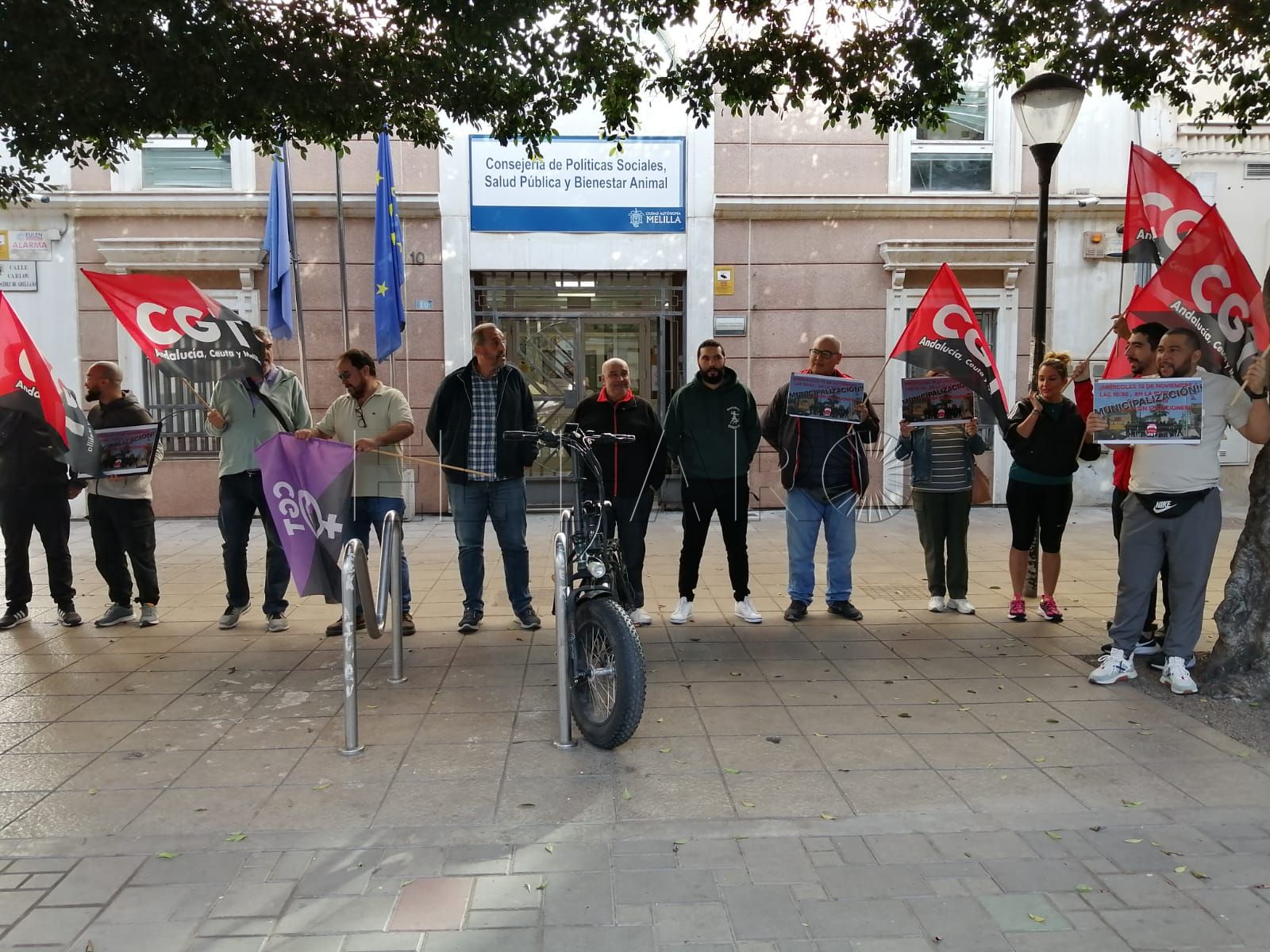 Protesta CGT