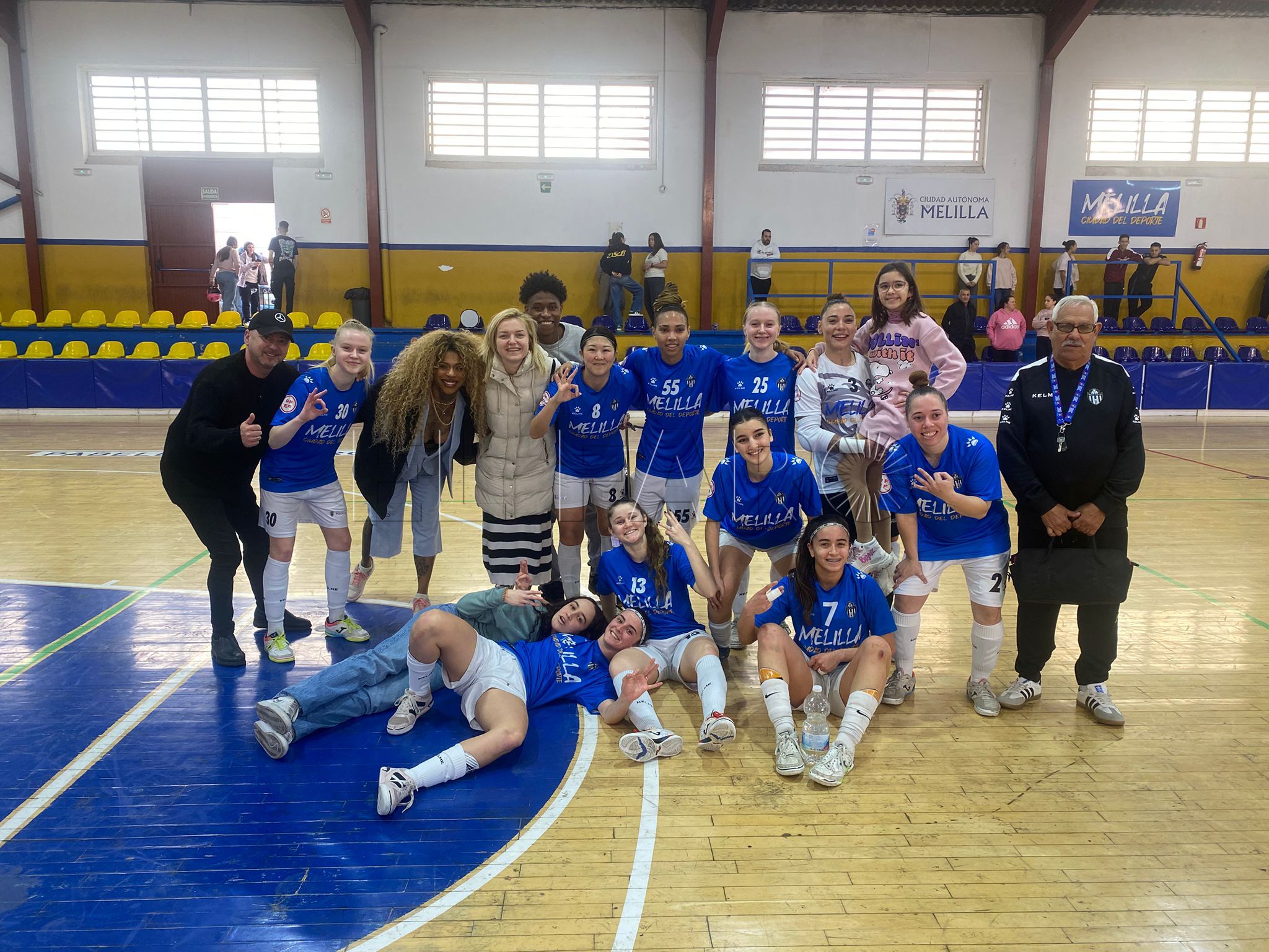 Difícil viaje para el filial de las Guerreras hasta la pista del Ceuta