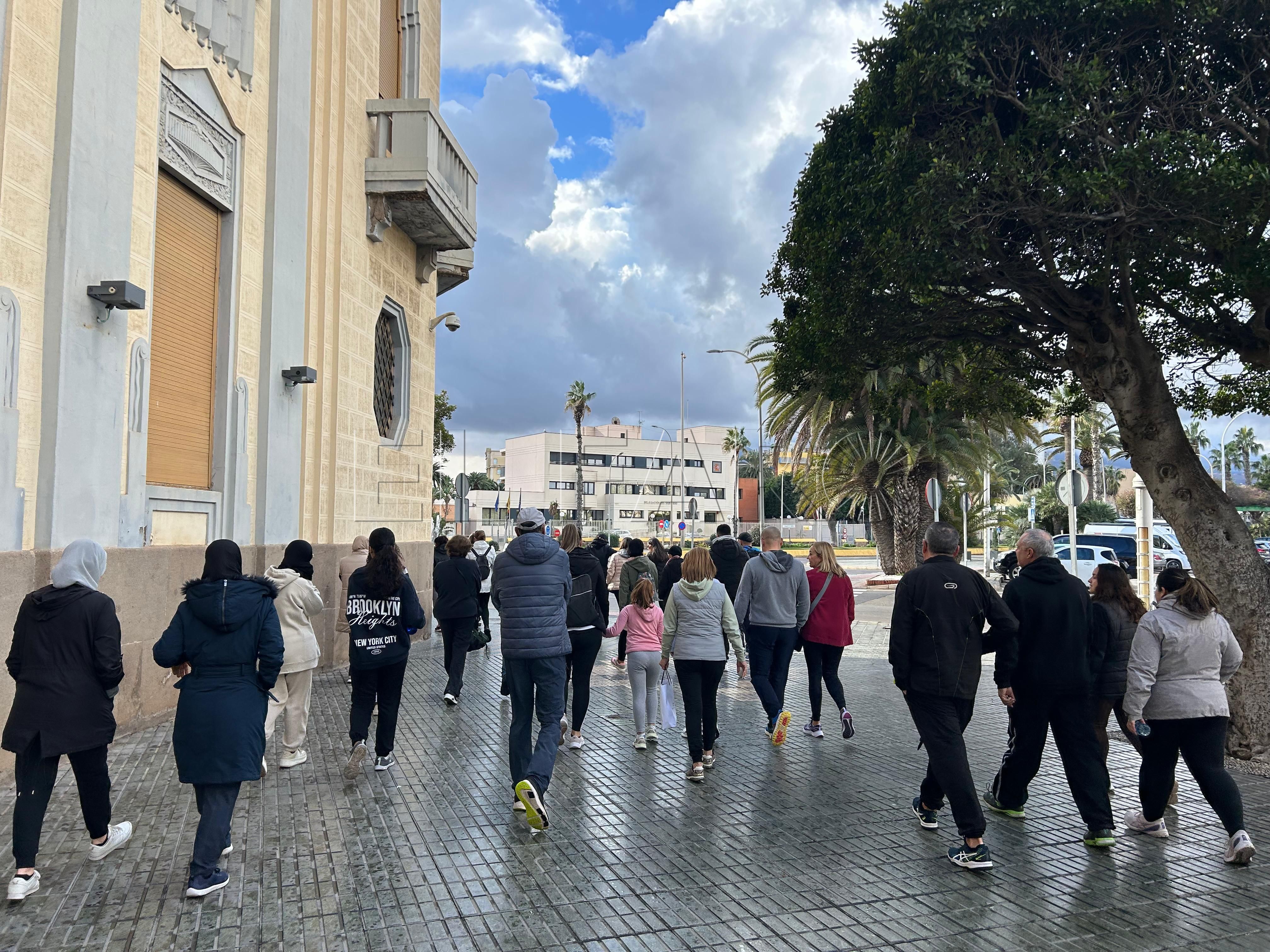 Más de 50 personas en la caminata para la concienciación de la diabetes de Adimel