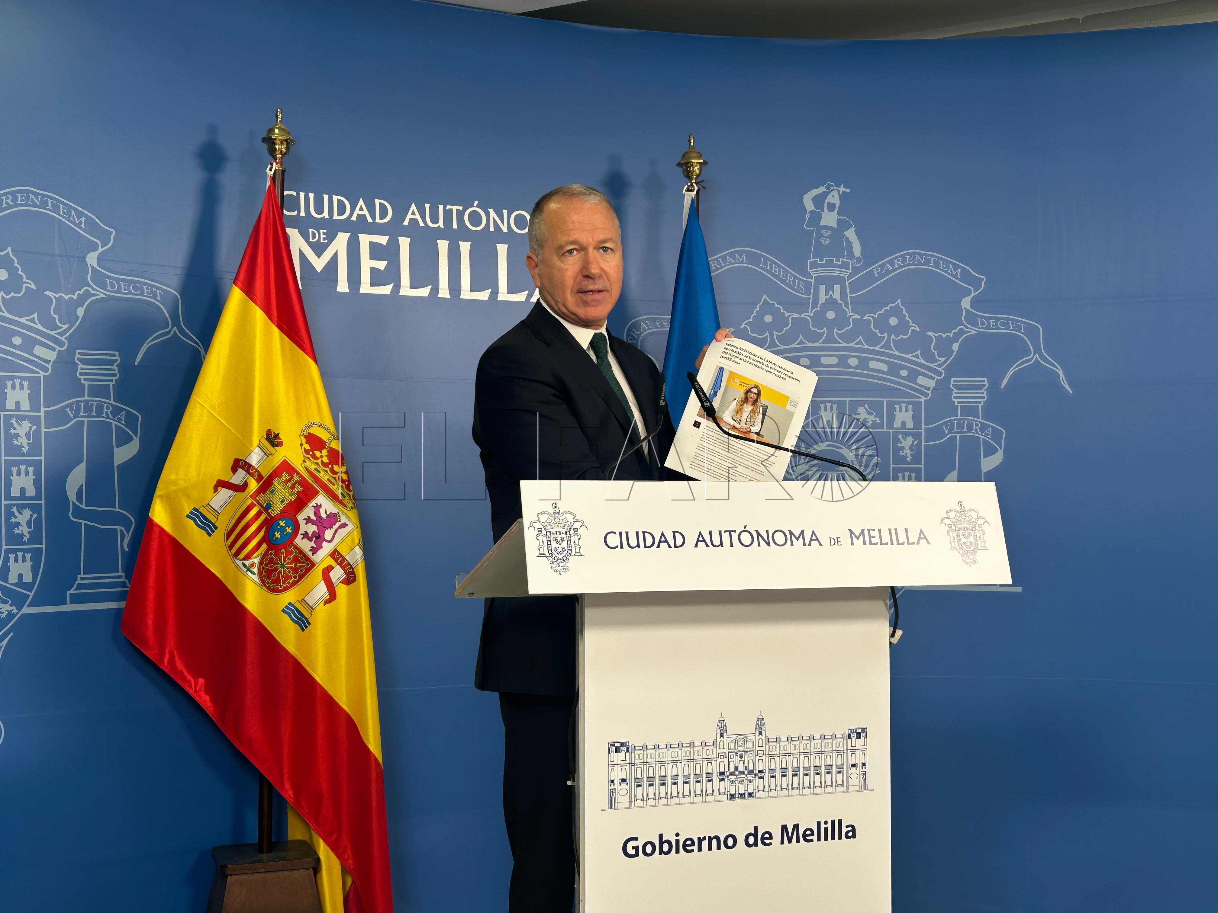 Marín pide la dimisión de Sabrina Moh por sus continuas mentiras sobre el Hospital Universitario