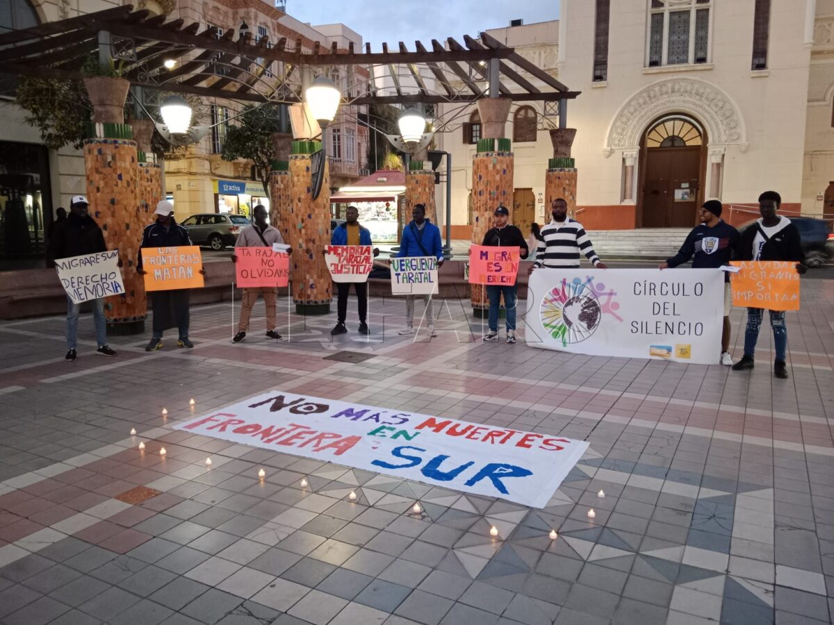 Círculo silencio Tarajal