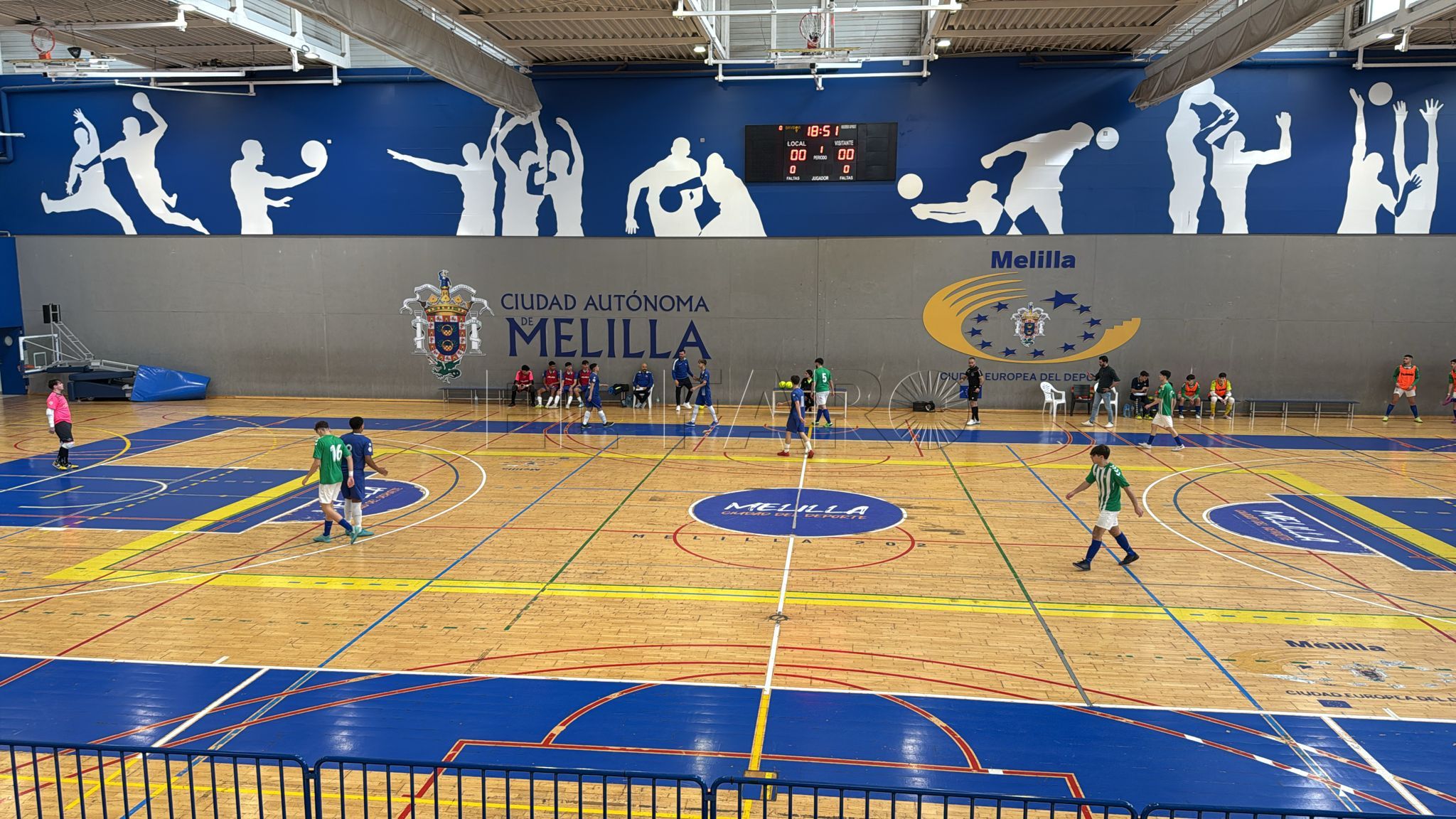 Dura derrota del Rusadir en la pista de juego del Adecor