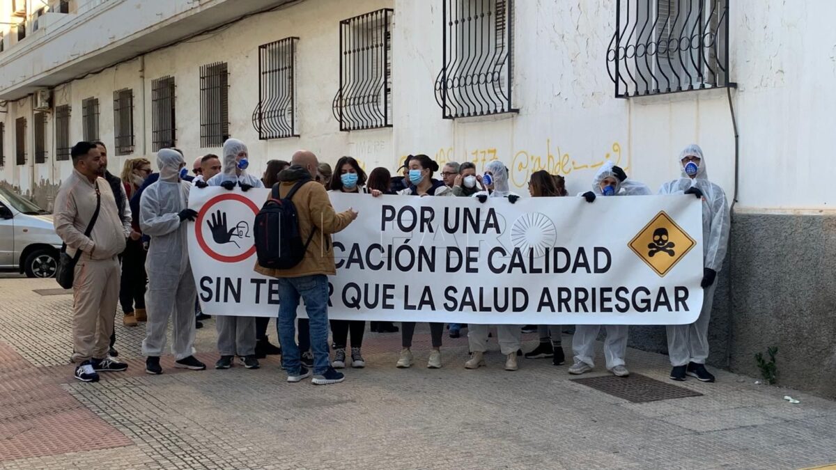 Manifestación AMPA CEIP Real