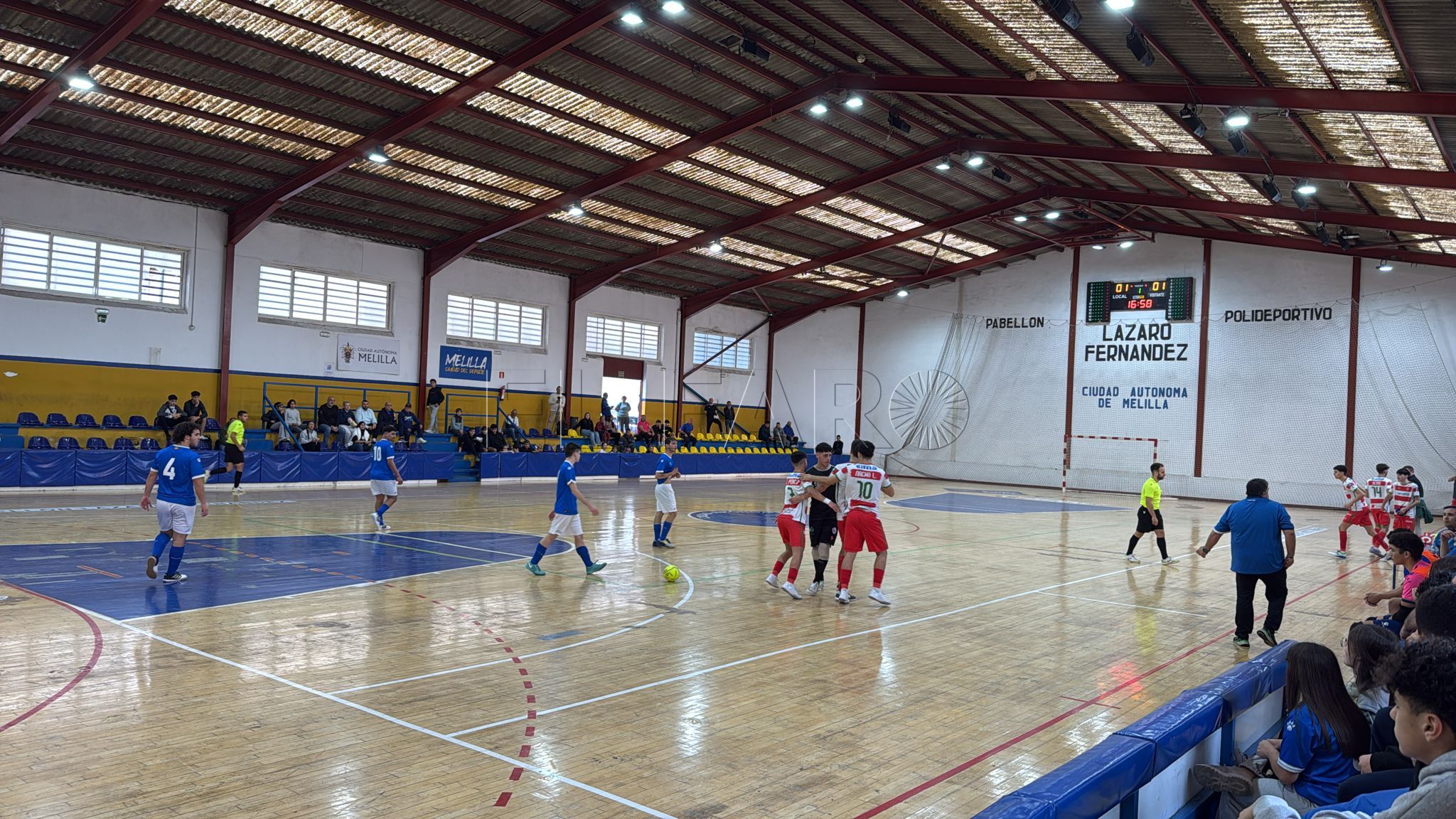 La Peña Real Madrid y el Rusadir se visten de corto