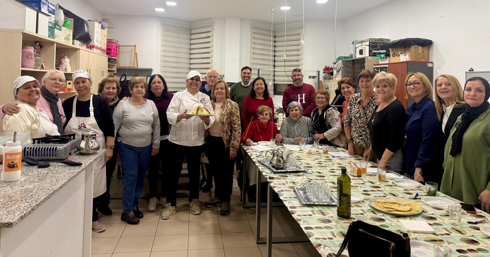 Éxito total en el segundo taller de cocina por el Ramadán en Aulas Culturales para Mayores