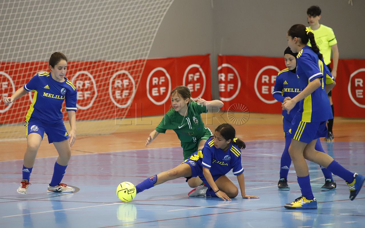 Melilla se despide del Nacional Sub-12 y Sub-14 dando la cara en sus partidos