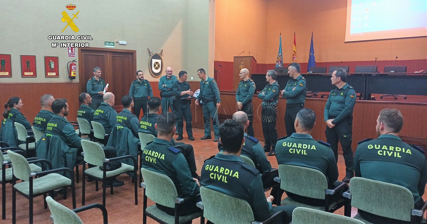 Finaliza el I Curso de Natación, Intervención y Rescate de la Guardia Civil