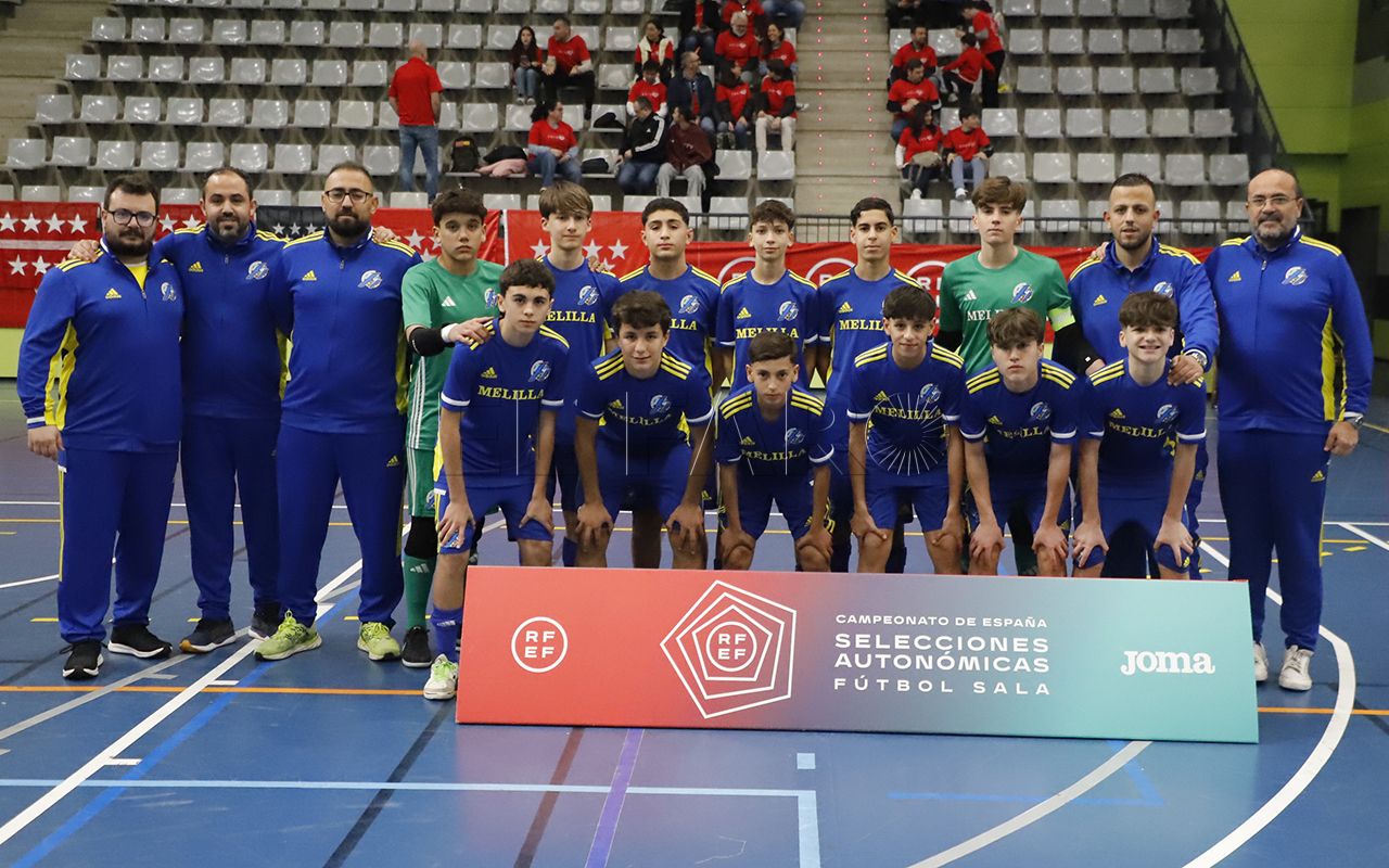 Melilla sucumbe en la segunda mitad ante Madrid