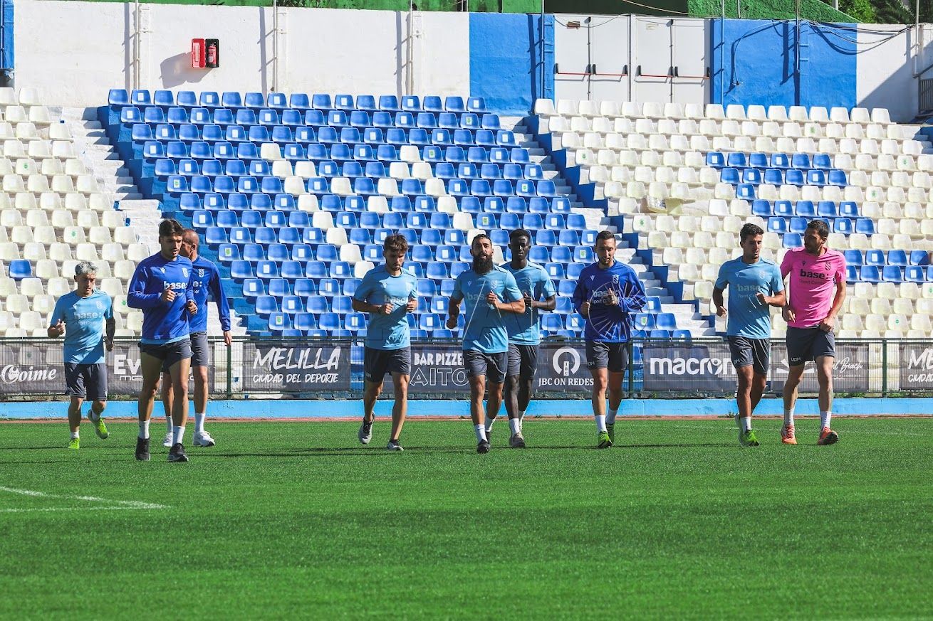 El Melilla retoma su trabajo diario