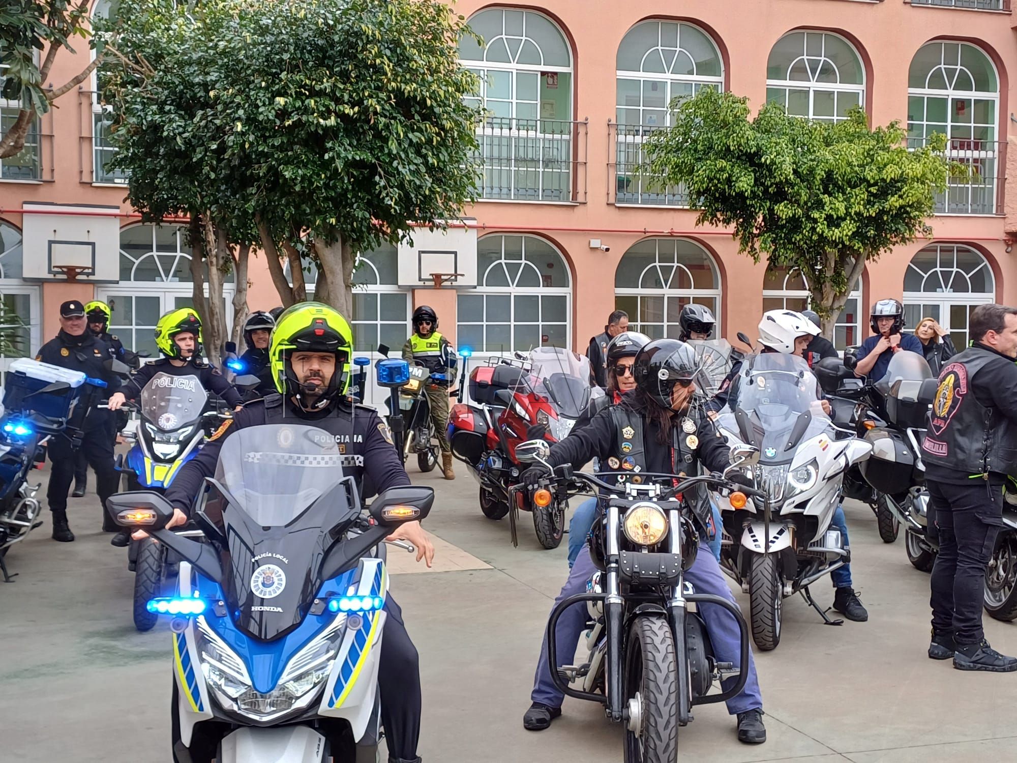 Ángeles Guardianes llevará su solidaridad y el rugido de sus motos al Gámez Morón