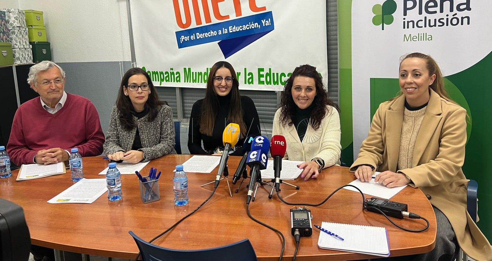 Melilla se suma a la Campaña Mundial por la Educación 2025: "Defiende la educación, apaga la emergencia"
