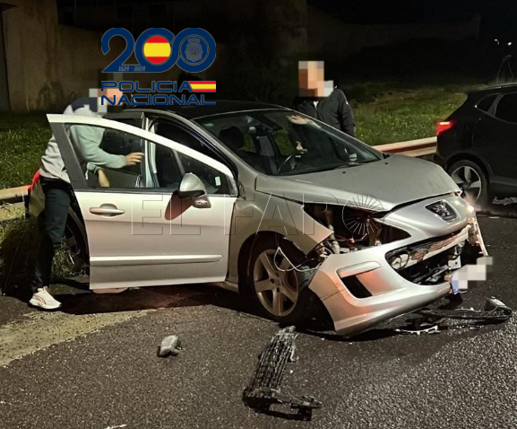 Estado en que quedó el coche