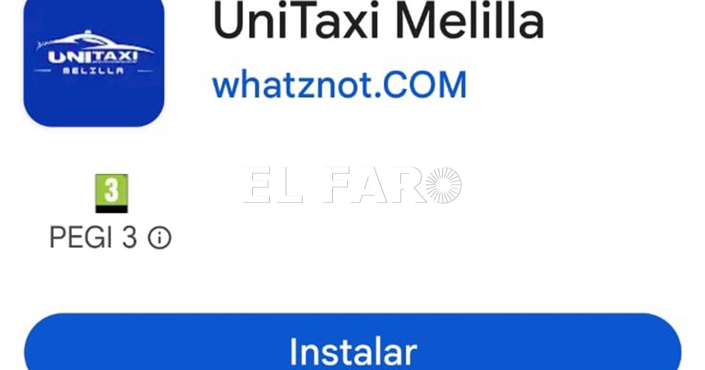 Casi 500 personas se han descargado ya la aplicación de Unitaxi Melilla