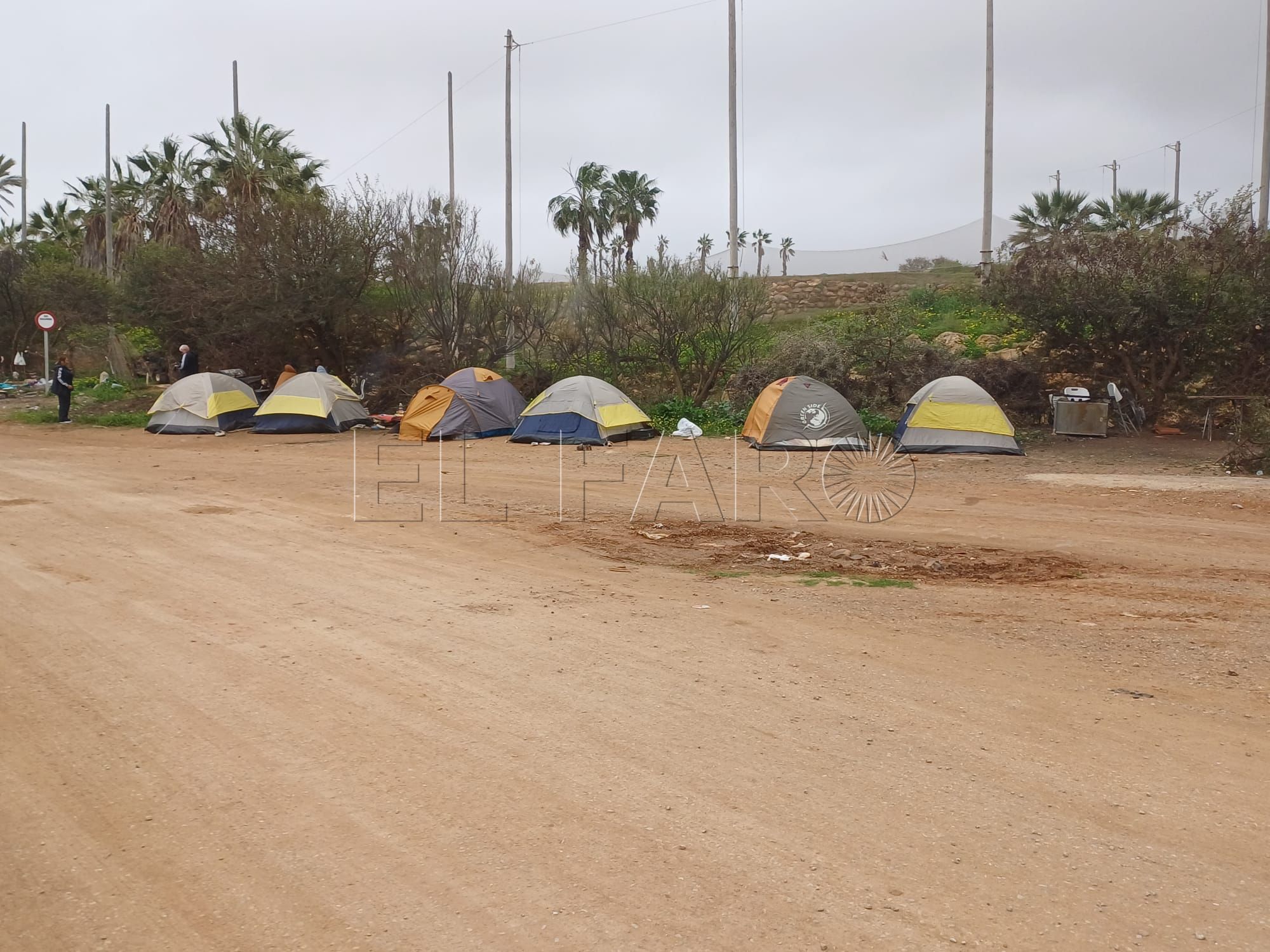 Campamento de migrantes