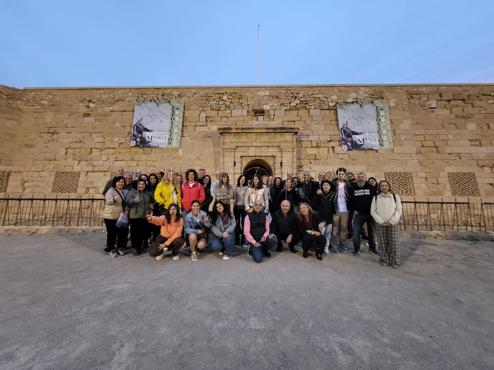 Las visitas guiadas del Sitio de Melilla, una forma de "democratizar" la historia