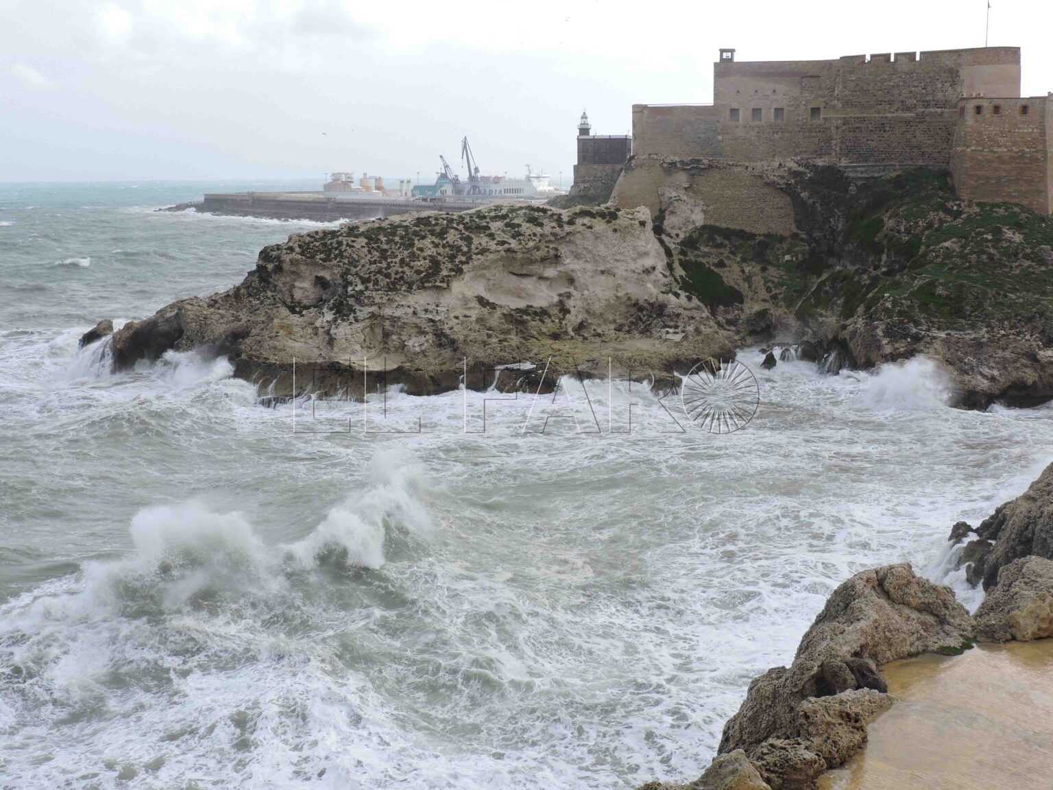 La Aemet establece el aviso amarillo por fenómenos costeros en Melilla