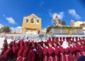 El Santísimo Cristo Resucitado bendice las calles de Melilla