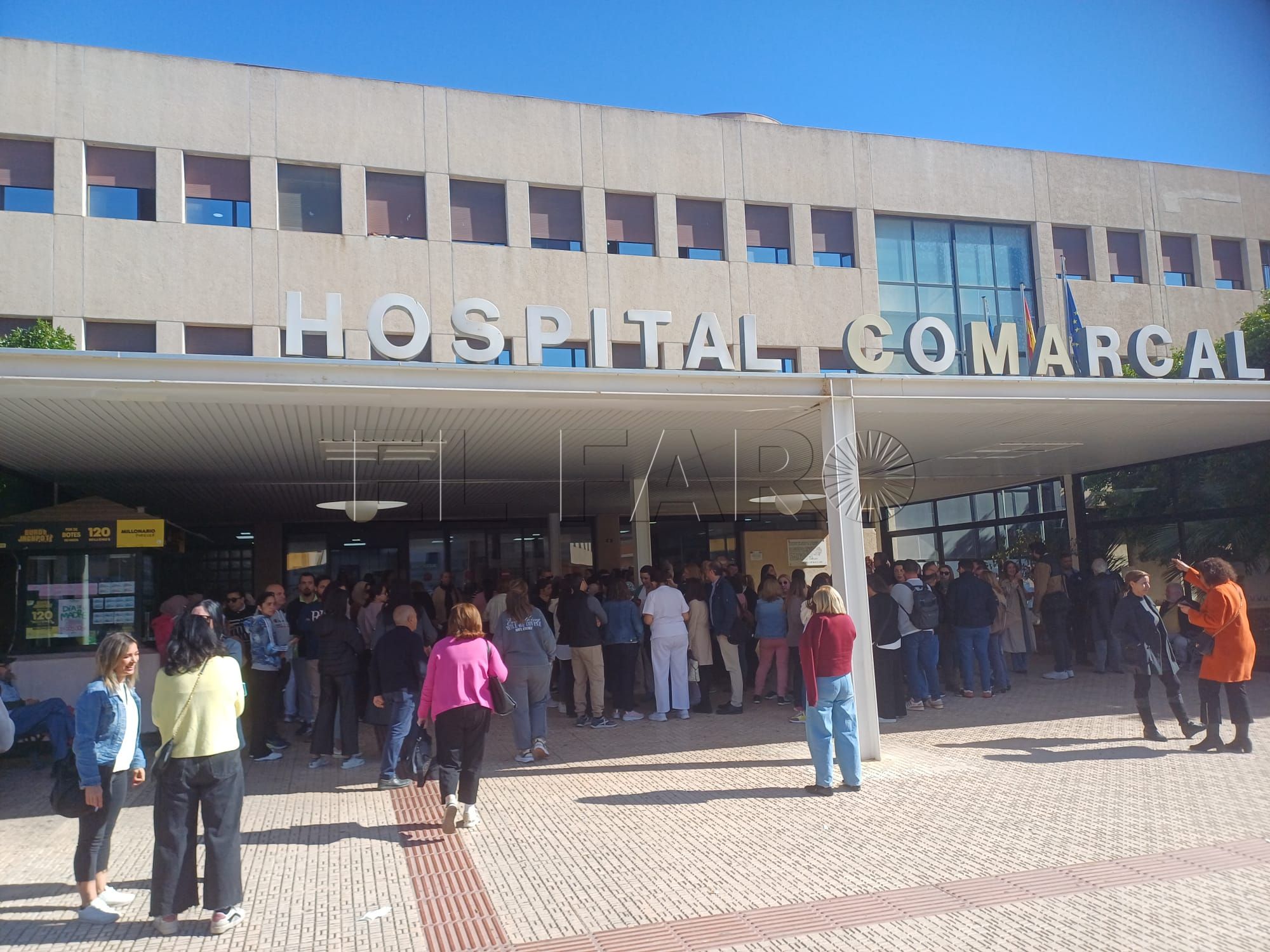 Reciente concentración de protesta