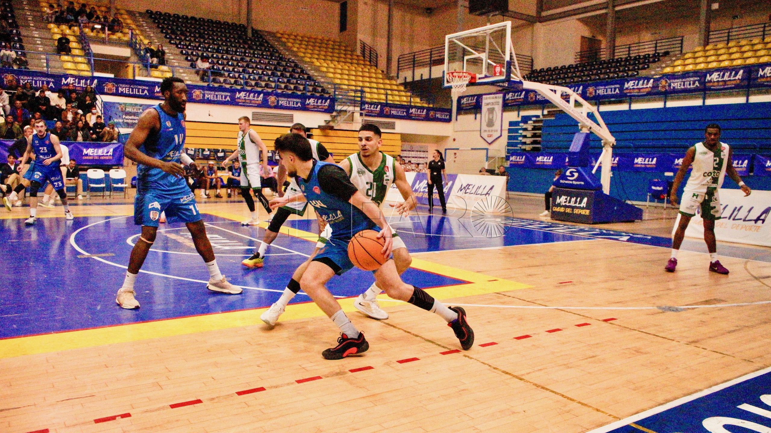 El Melilla BC, entre los mejores del grupo oeste de la Segunda FEB