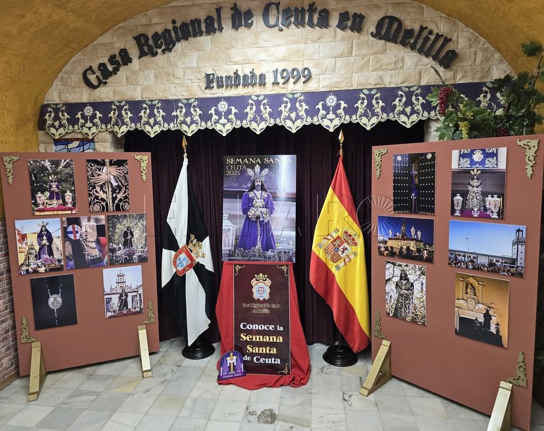 La Casa de Ceuta inaugura su exposición de Semana Santa 'El Señor de Ceuta'