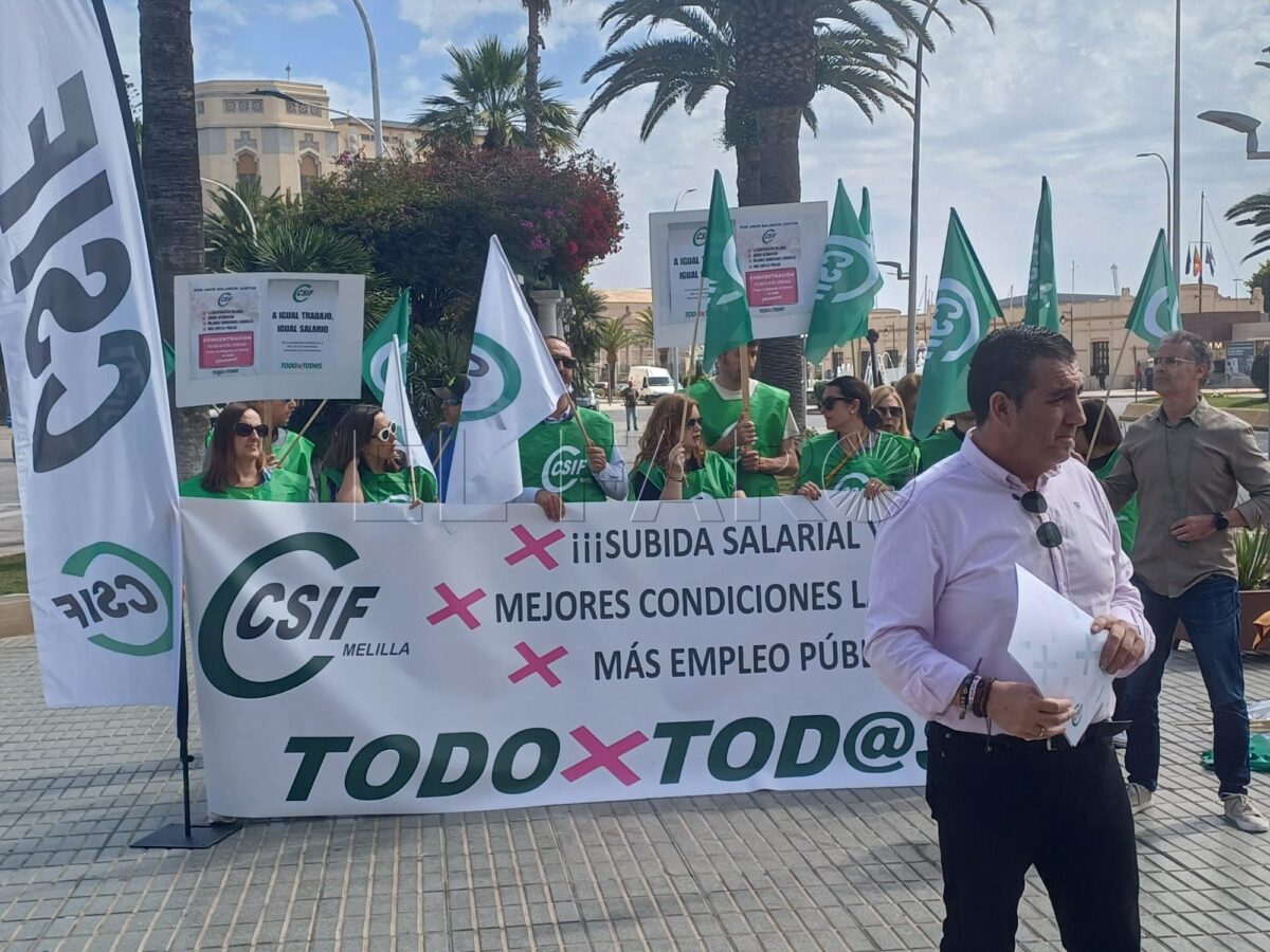 CSIF Melilla exige un nuevo acuerdo retributivo para funcionarios con salarios “dignos”