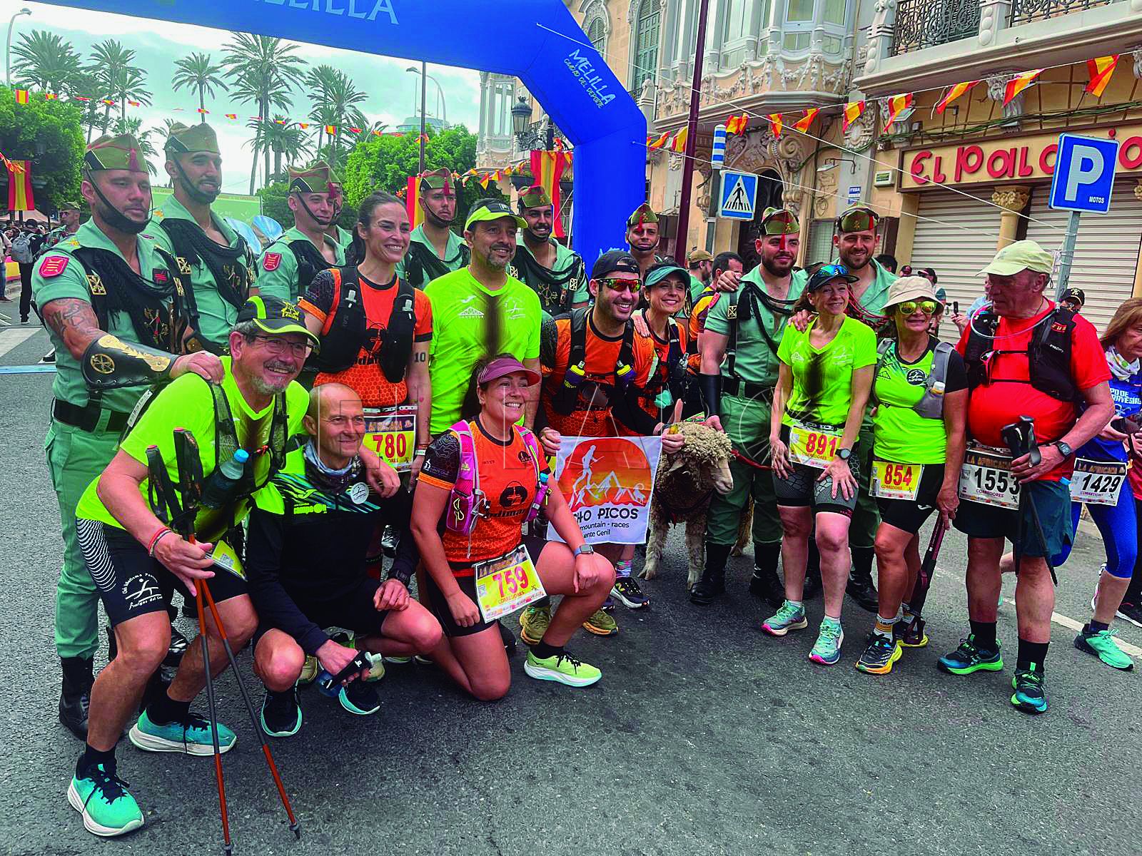 El Tercio Gran Capitán de la Legión aplaude el récord de asistencia a ‘La Africana’