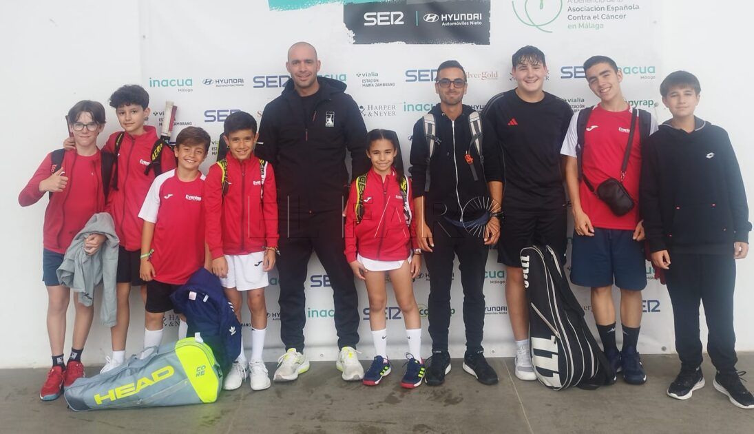 Los jóvenes tenistas de La Hípica viajan hasta Málaga