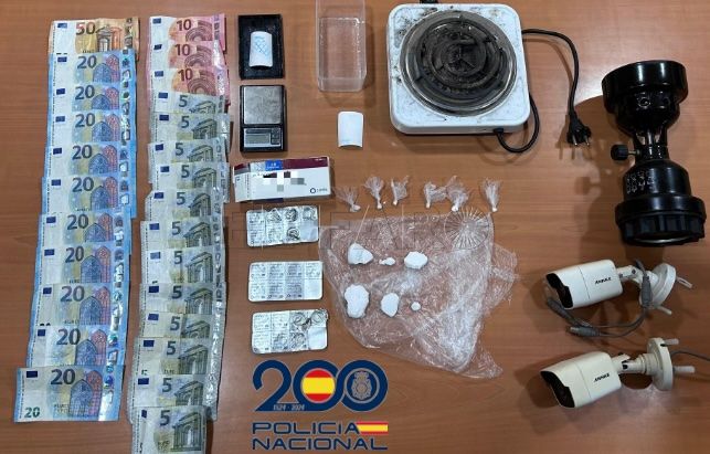 Desarticulan un punto de venta de cocaína en Melilla