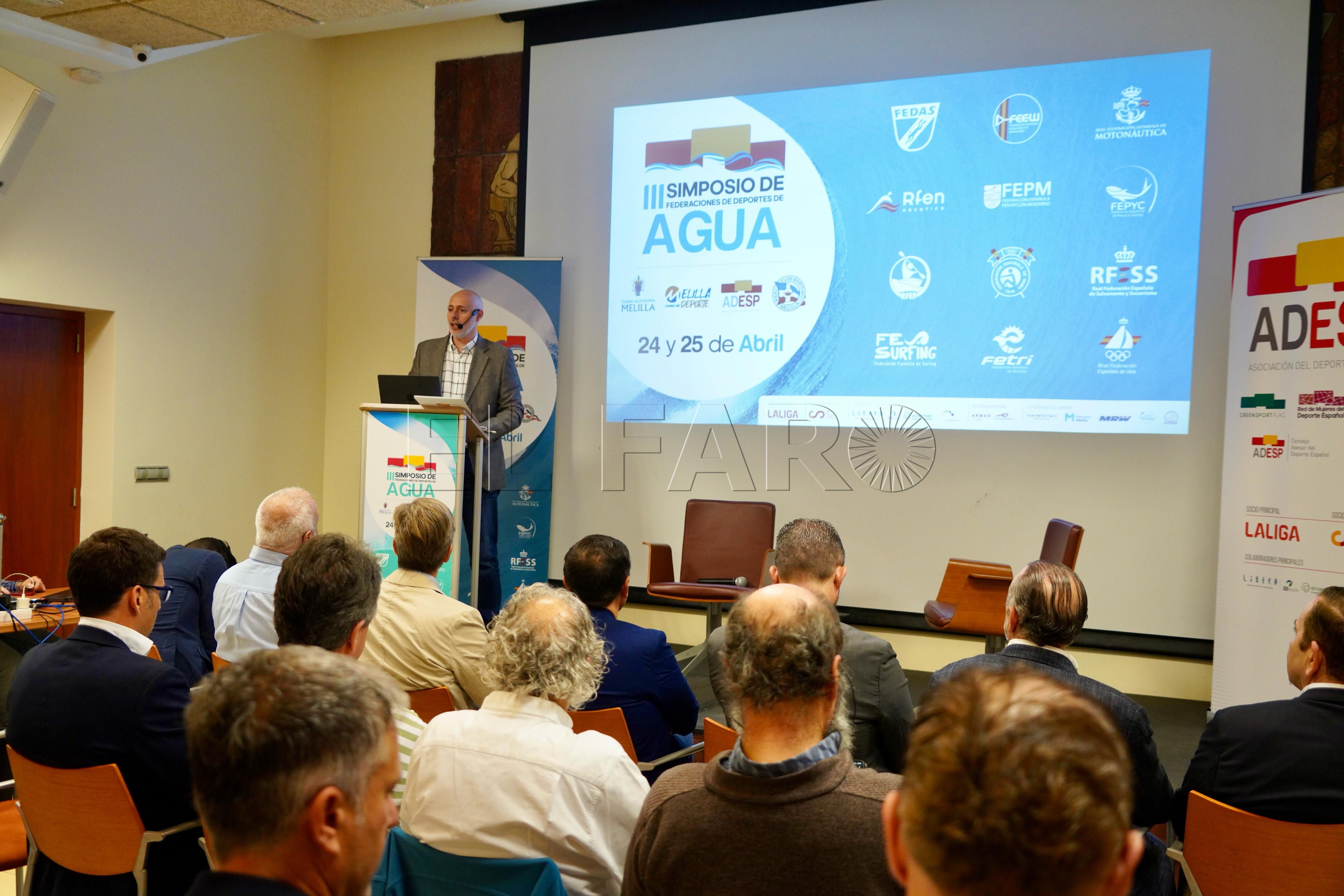 Hidalgo: “Esperamos anunciar algo muy grande para Melilla que involucre a todas las federaciones acuáticas”