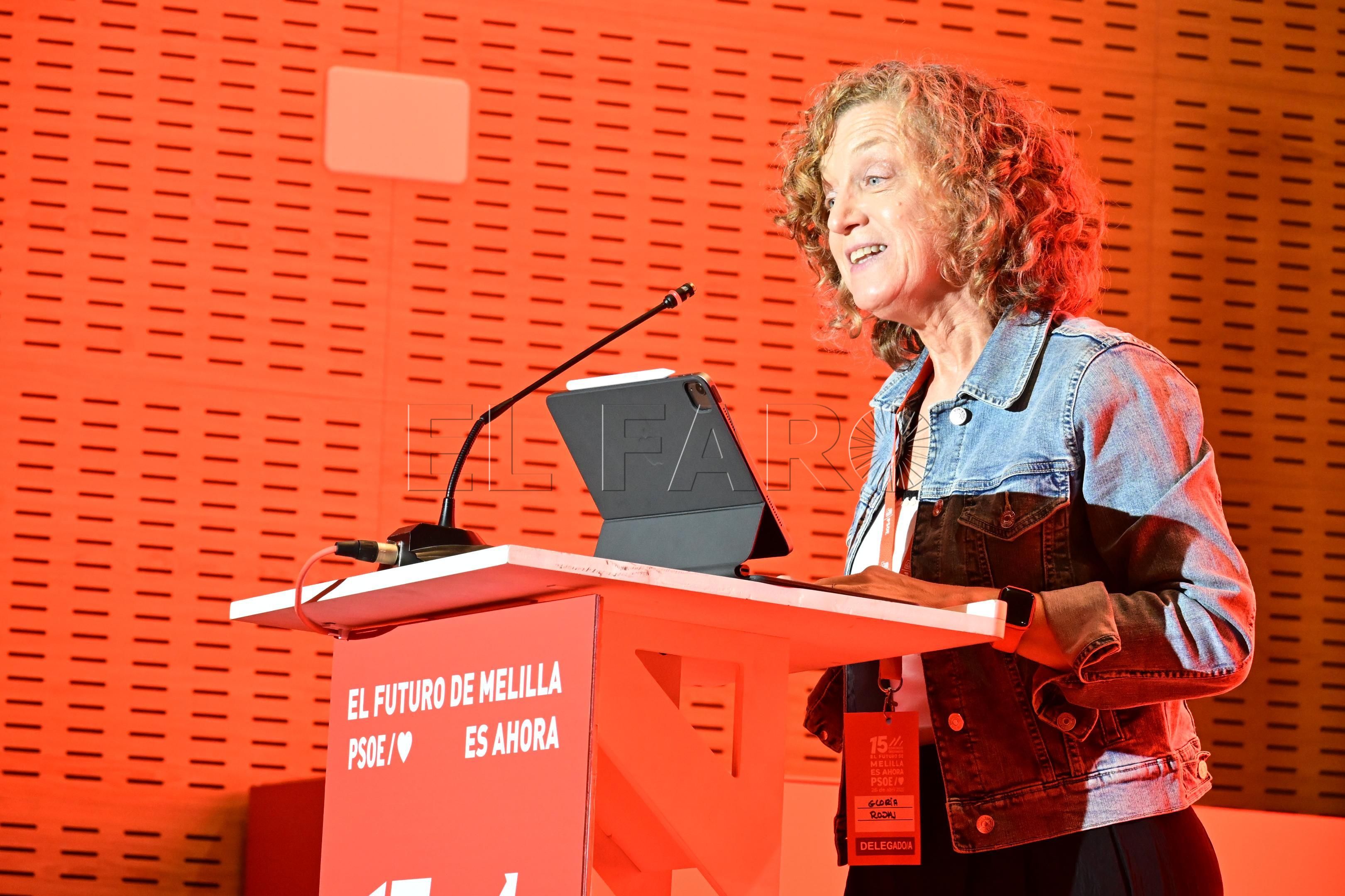 Gloria Rojas reivindica el progreso socialista en Melilla