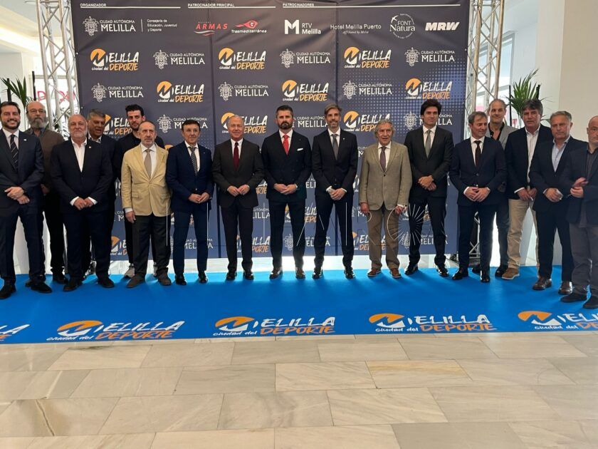 Melilla respaldada por 14 federaciones nacionales en la Gala de los Premios Melilla Ciudad del Deporte