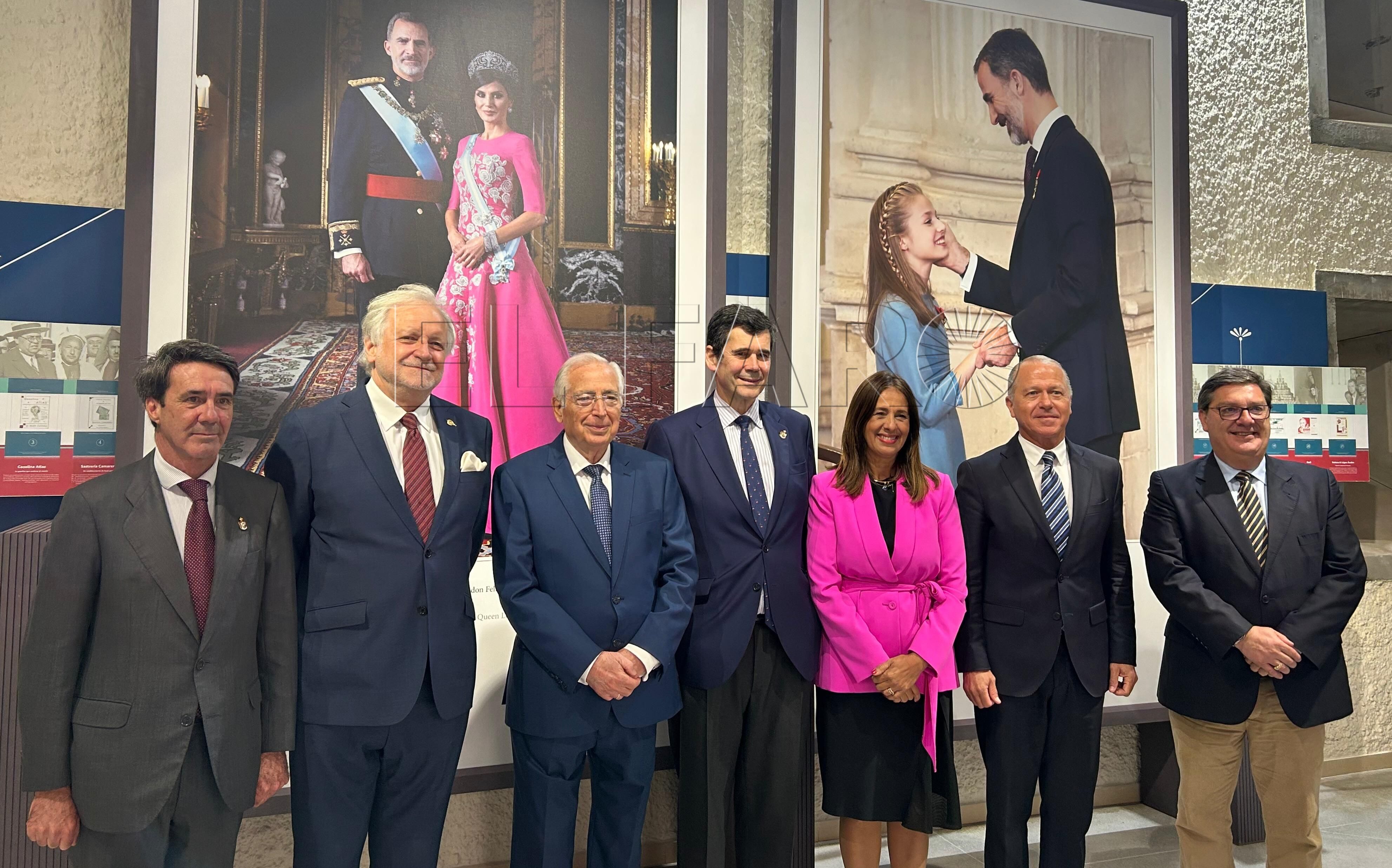 Inaugurada la exposición 'Felipe VI: Una década (2014-2024)' en el Hospital del Rey