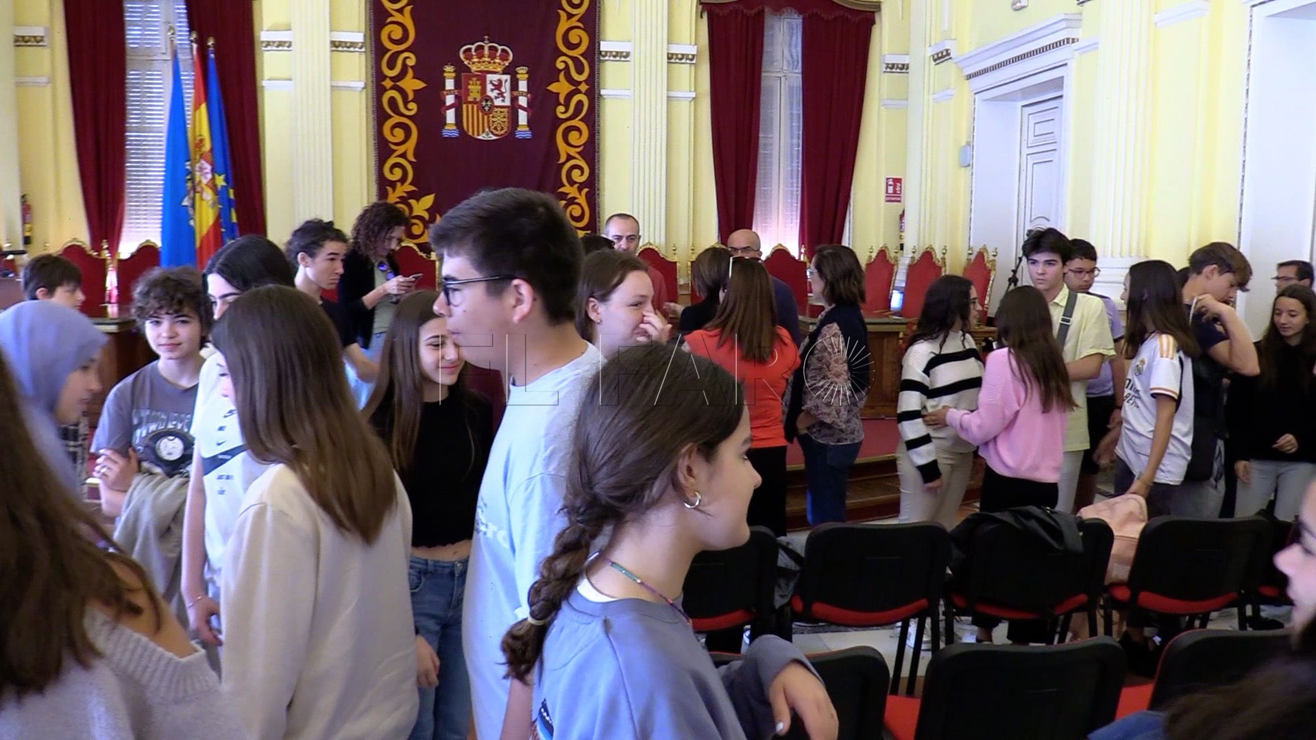 Alumnos de colegios