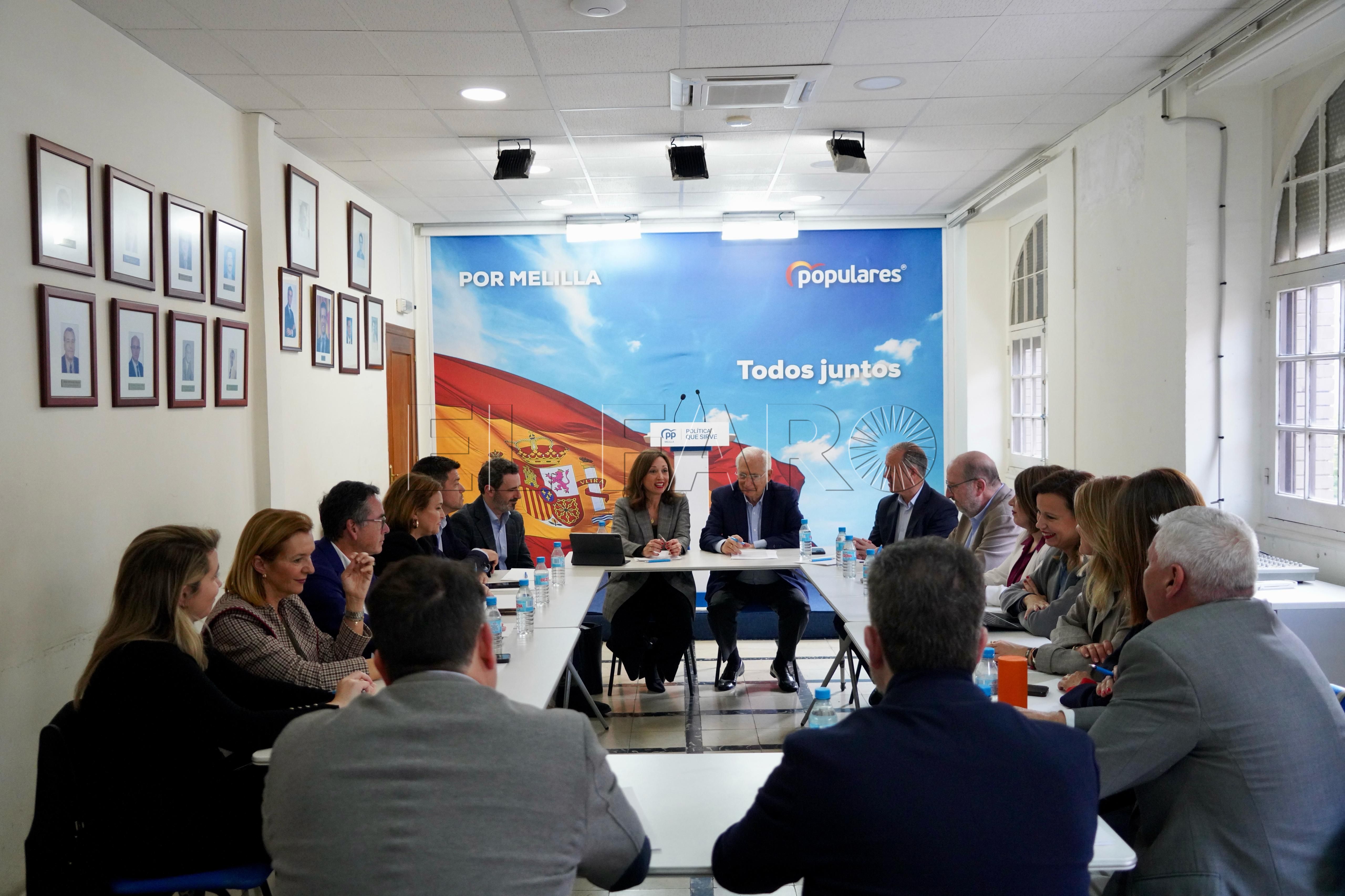 Reunión PP Málaga y Melilla