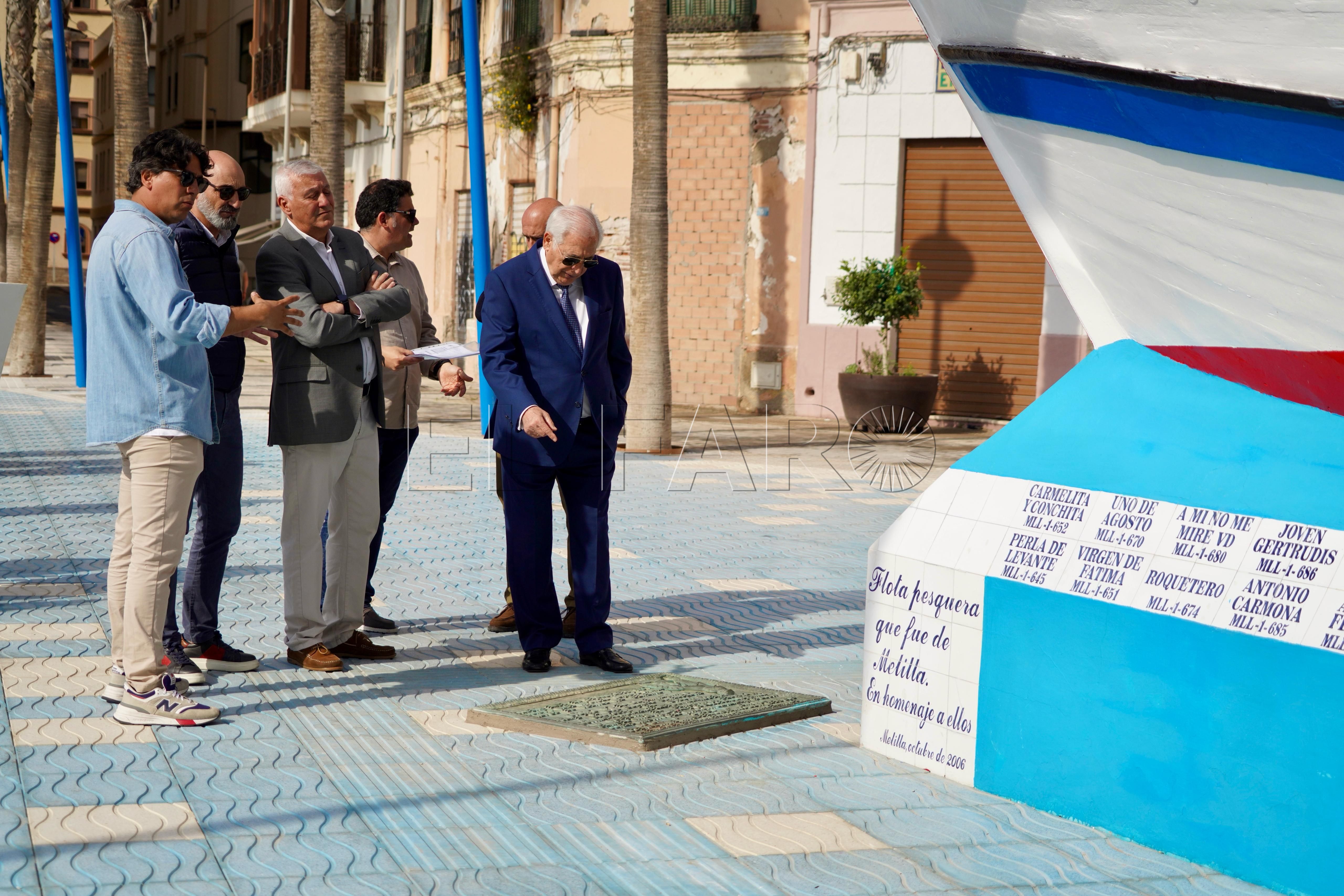 Terminan las obras de la Plaza de los Pescadores cinco semanas antes de lo previsto