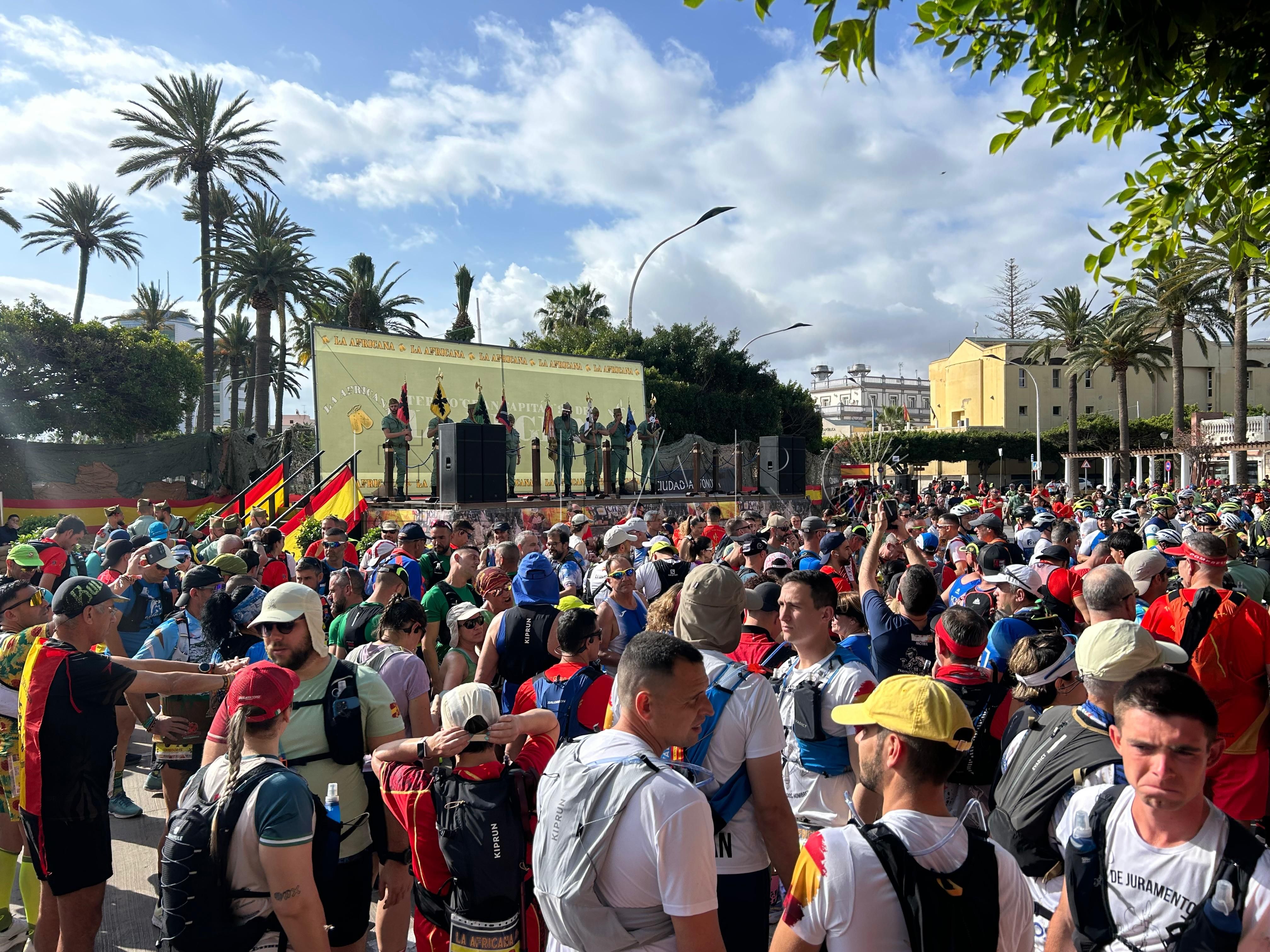 Lleno hotelero en Melilla por La Africana