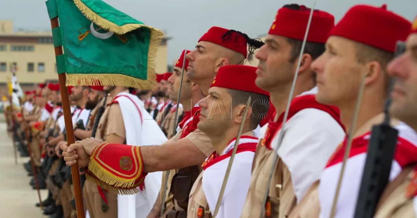Los Regulares de Melilla participan en cuatro procesiones de Almería, Málaga y Cádiz