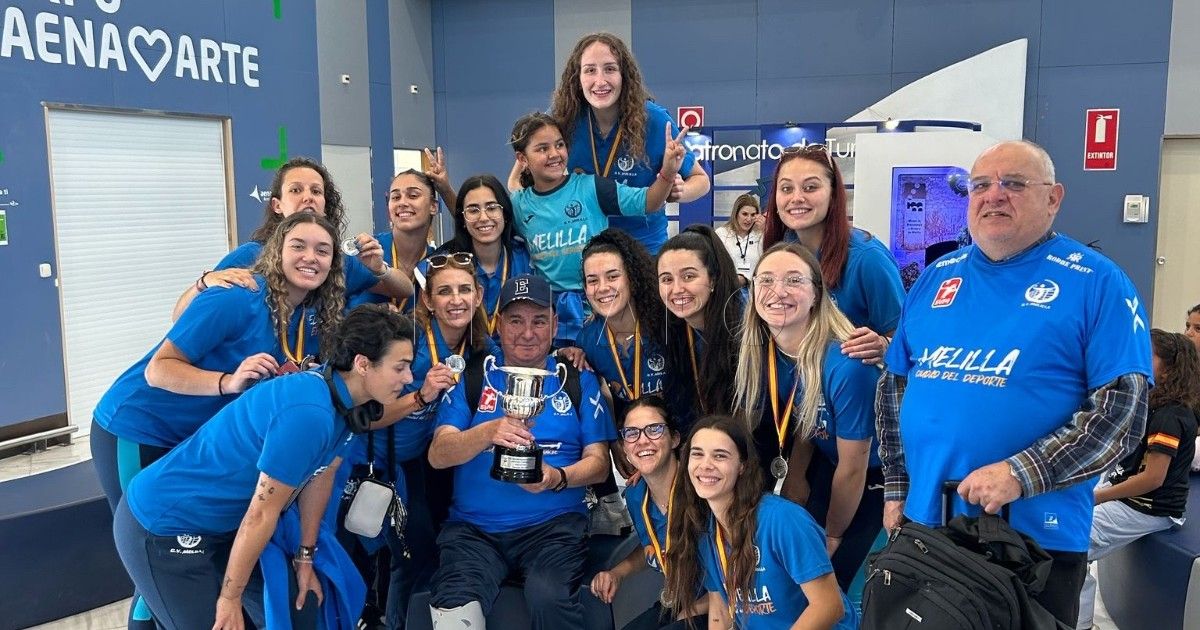 Equipo femenino de Voleibol Melilla
