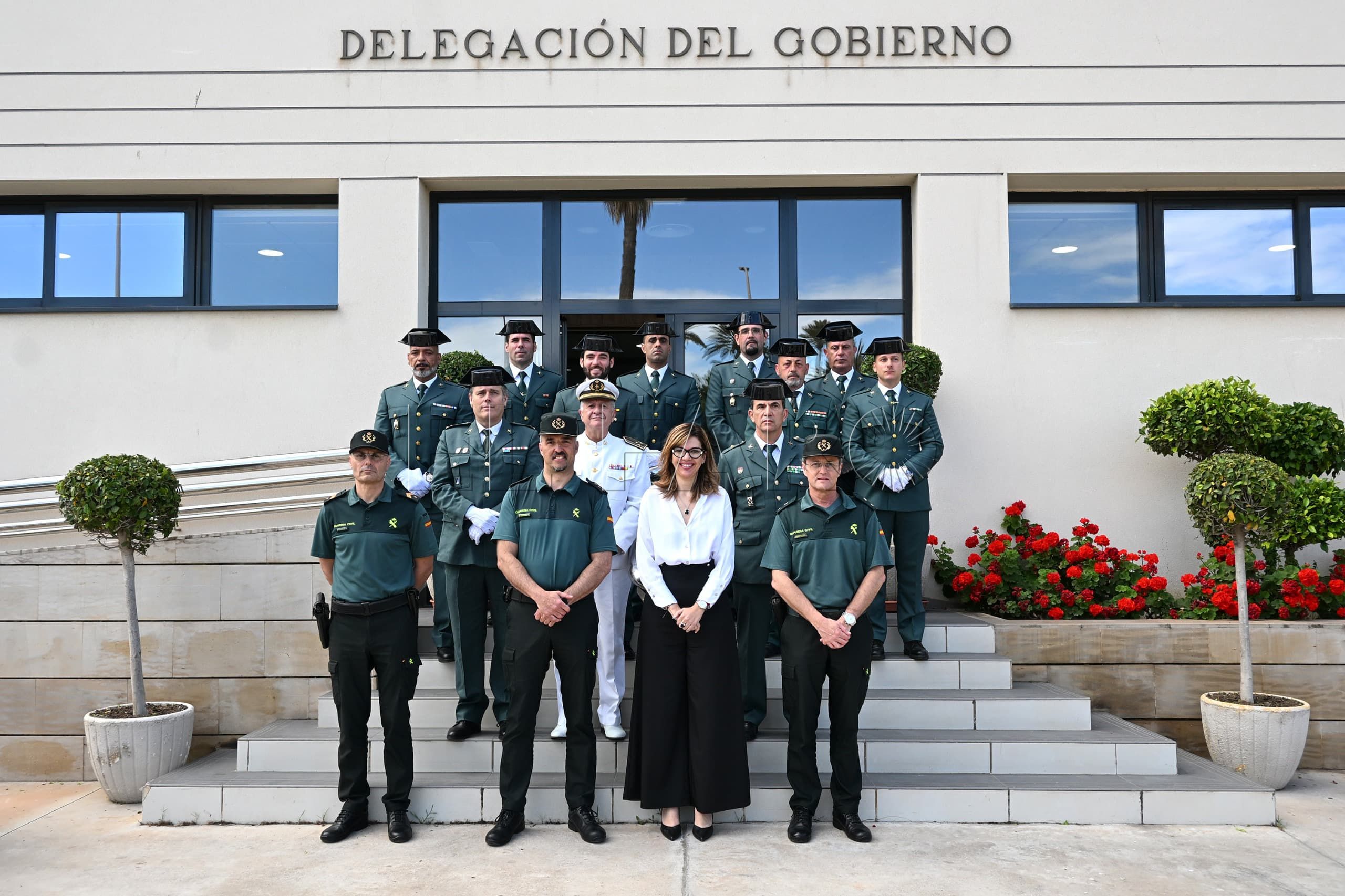 Presentación once guardias civiles
