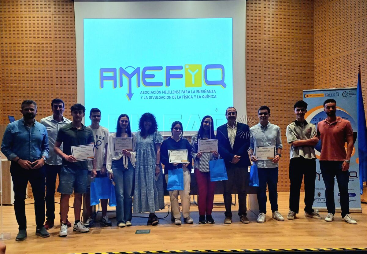 El IES Virgen de la Victoria acoge la entrega de premios de las Olimpiadas de Física y Química
