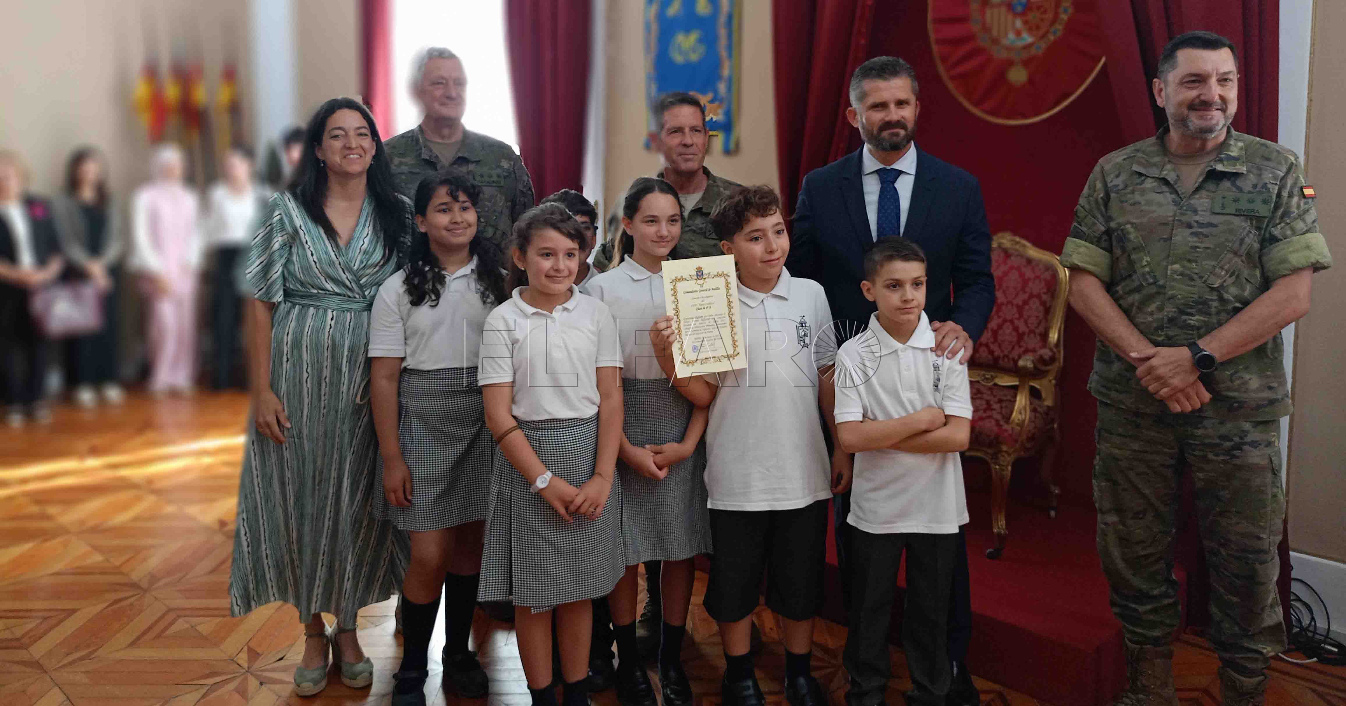 Alumnos del CEIP Reyes Católicos