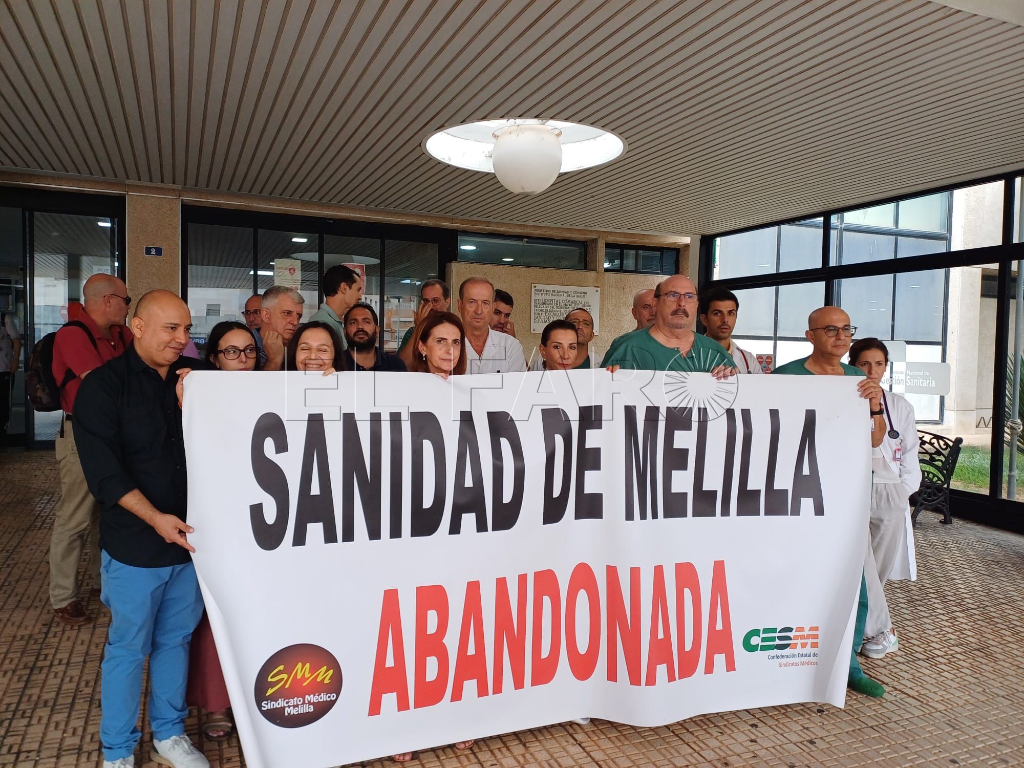 Protesta de los médicos