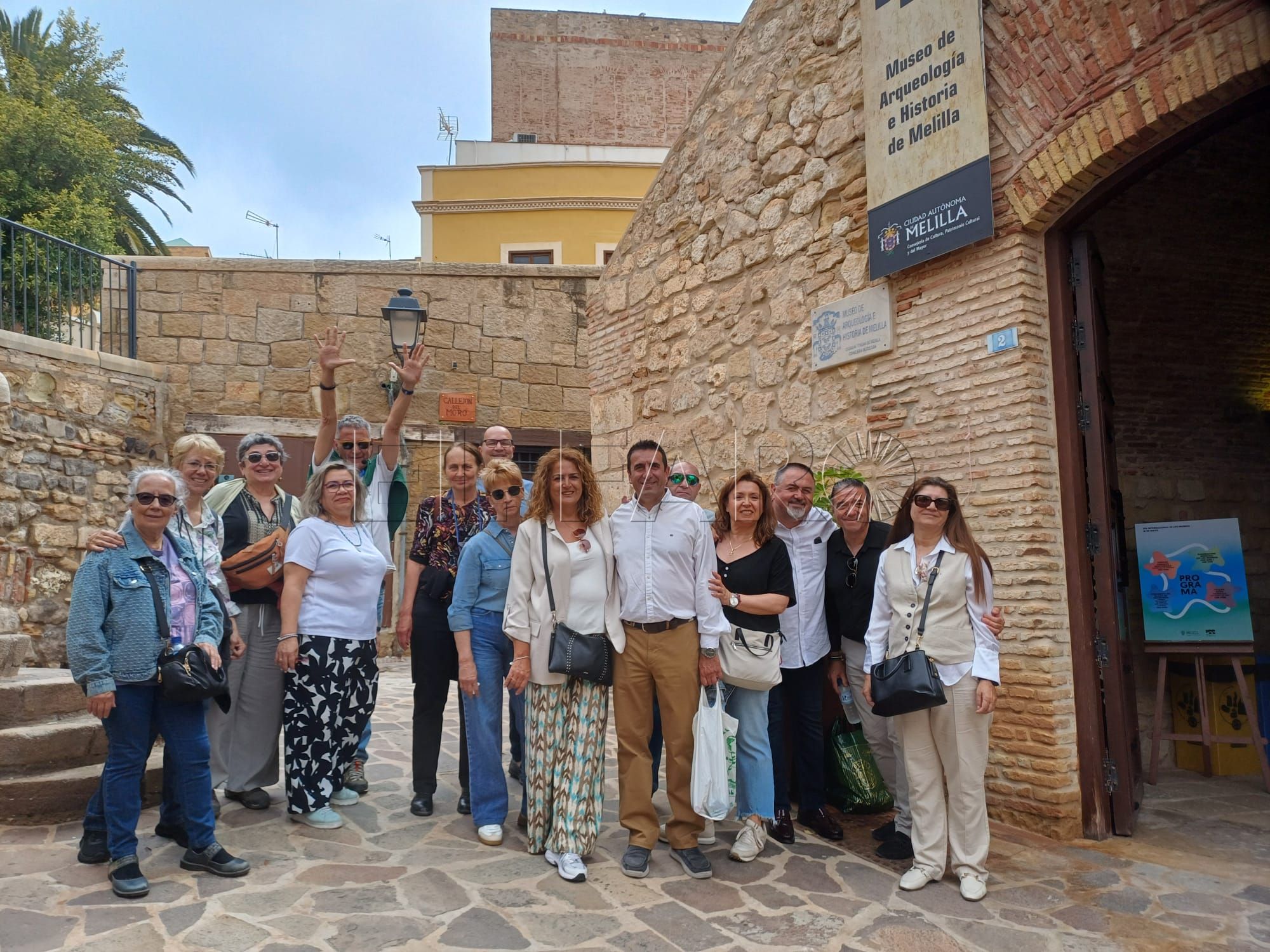 Grupo de visitantes