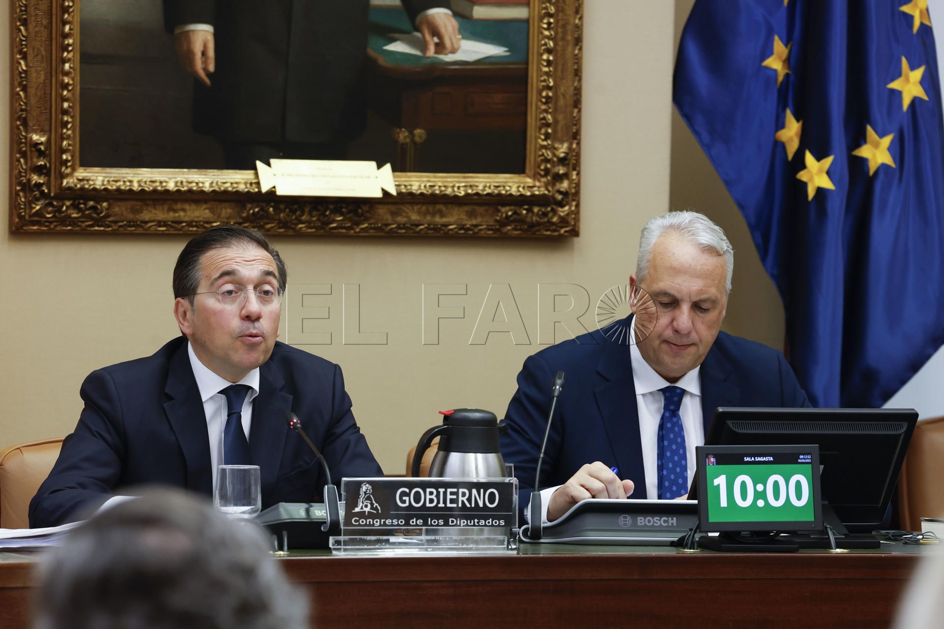 Comparecencia ministro Albares