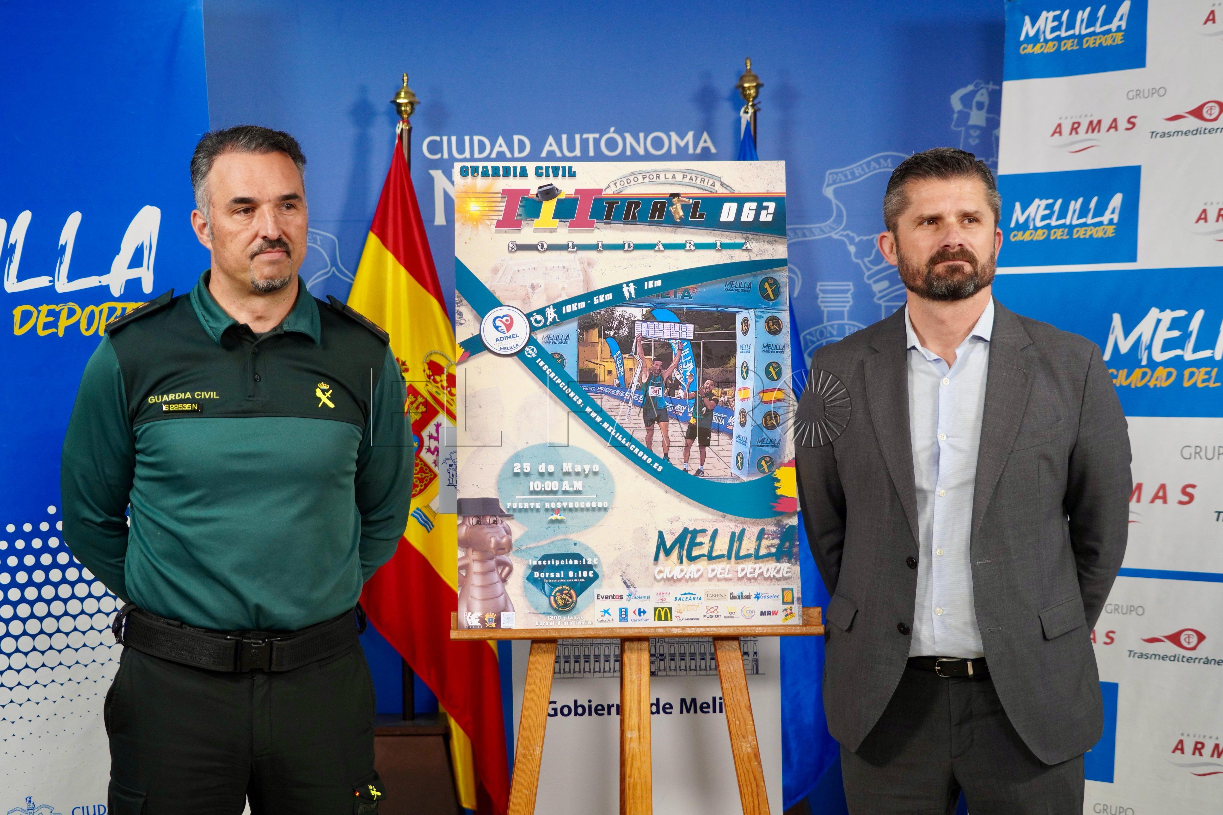 Todo cerrado para el gran III Trail Solidario de la Guardia Civil de Melilla