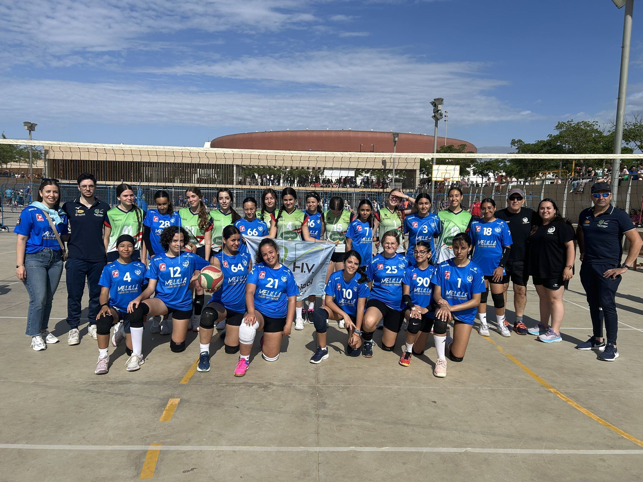 Los infantiles se desplazan hasta sus Nacionales de voleibol