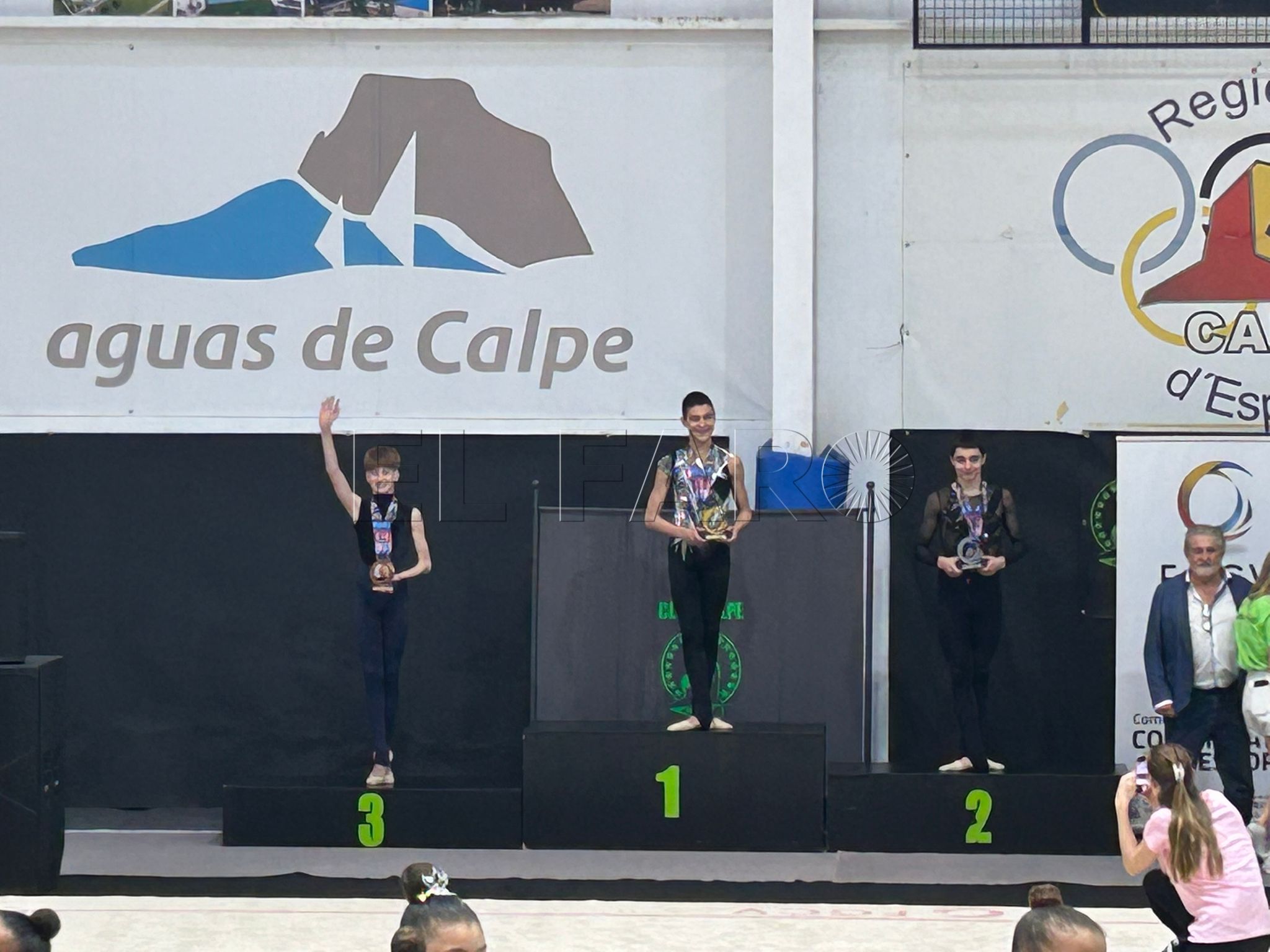 El melillense Leo Faus, campeón junior de Valencia de gimnasia rítmica