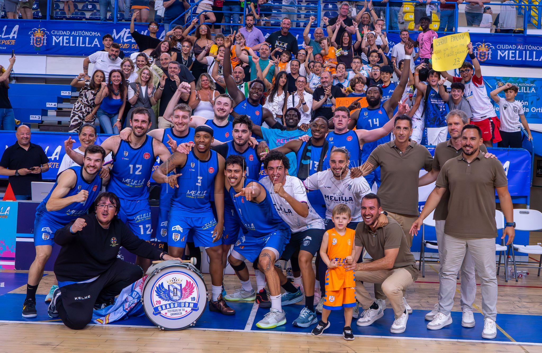 El Melilla Ciudad del Deporte sigue en la lucha por ascender a la Primera FEB